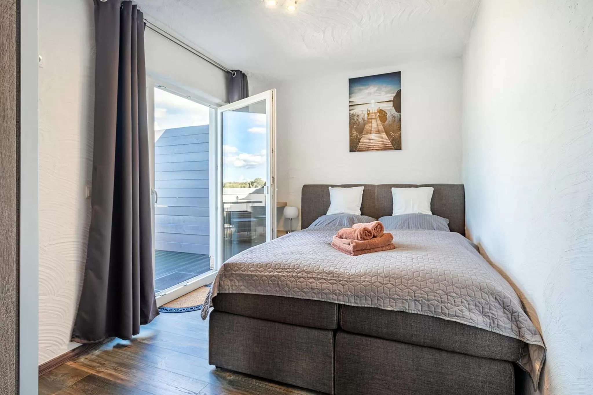 Bed in Villa Moorstern