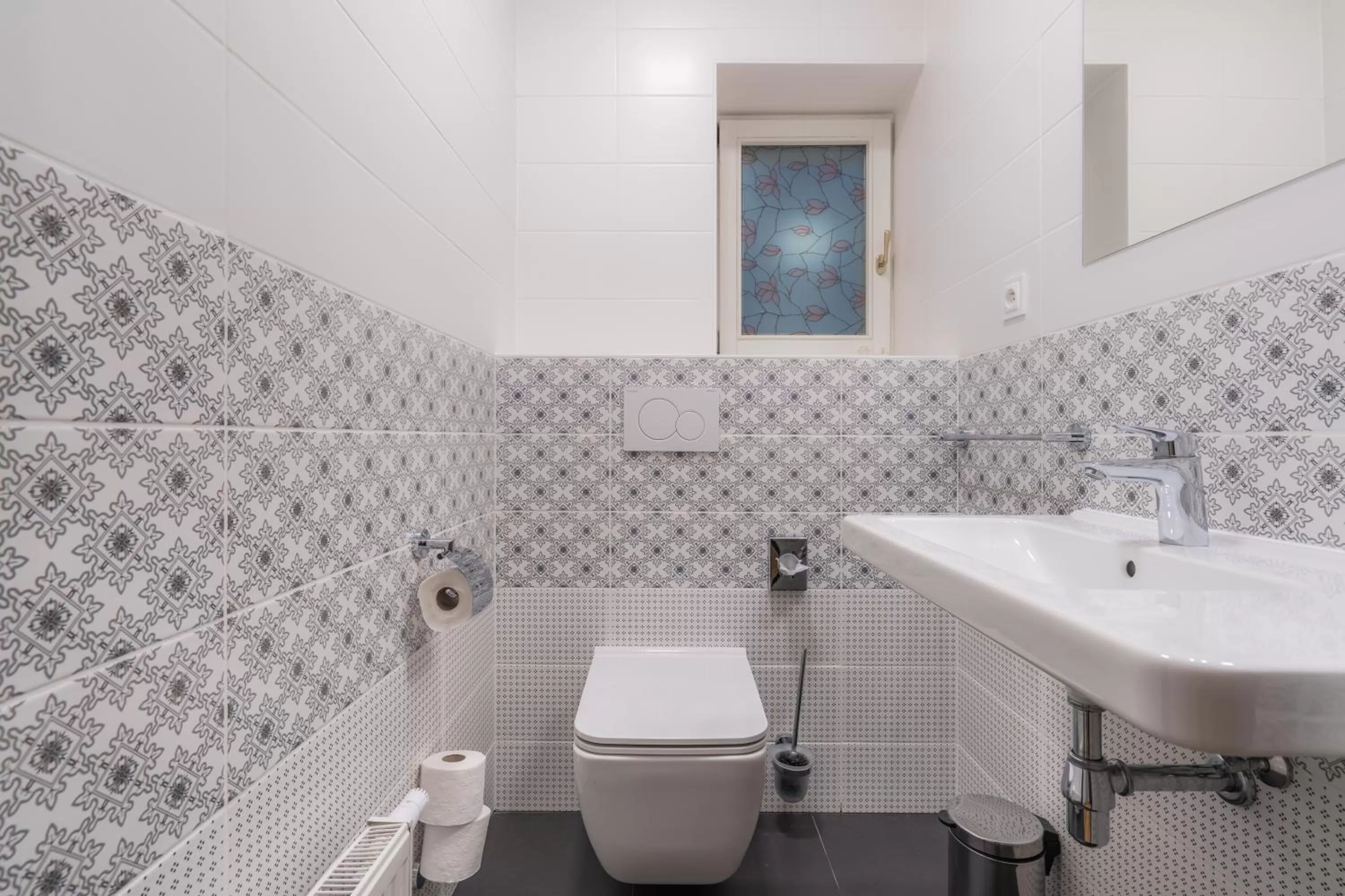 Toilet in EA ApartHotel Melantrich