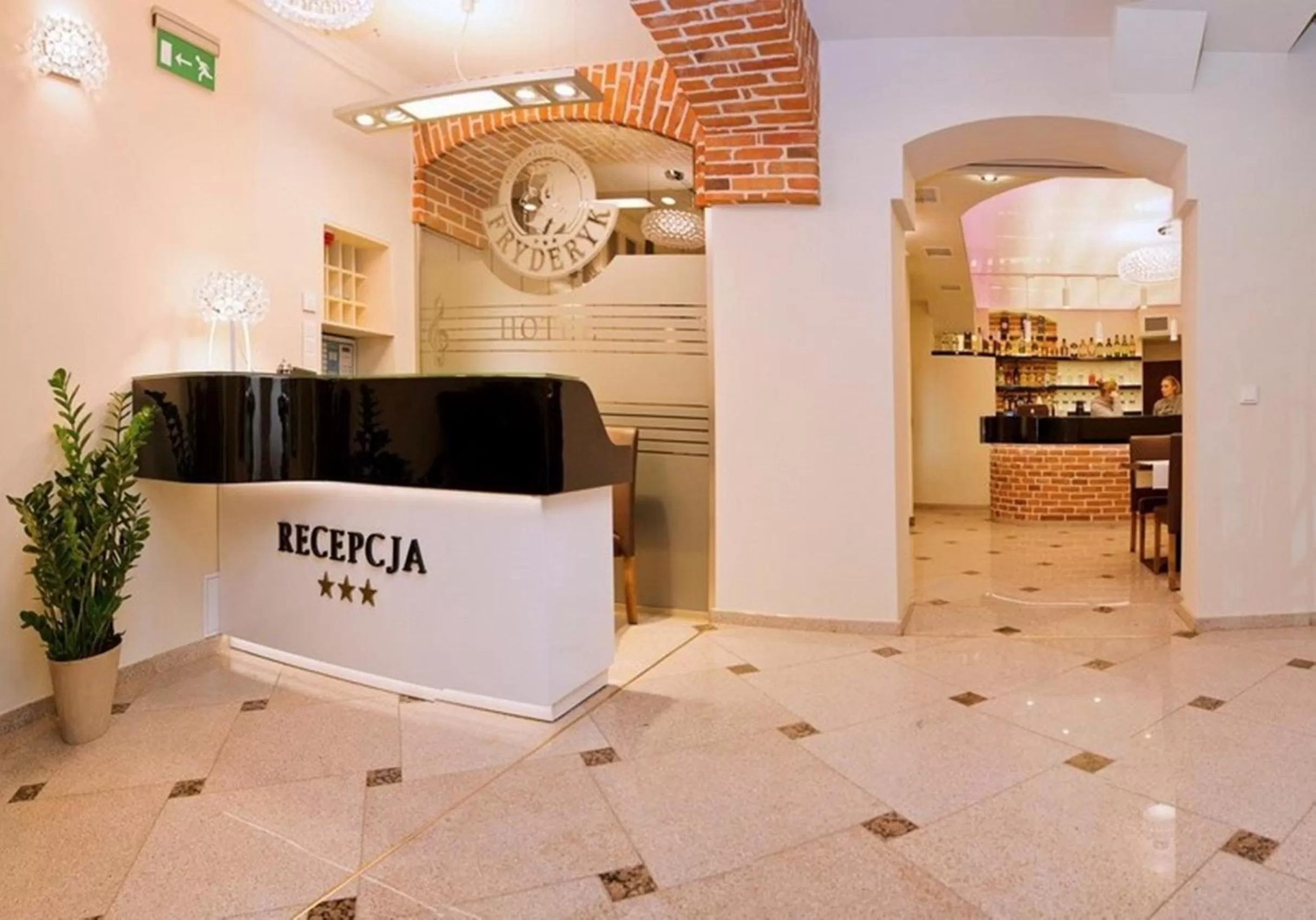 Lobby or reception in Hotel Fryderyk