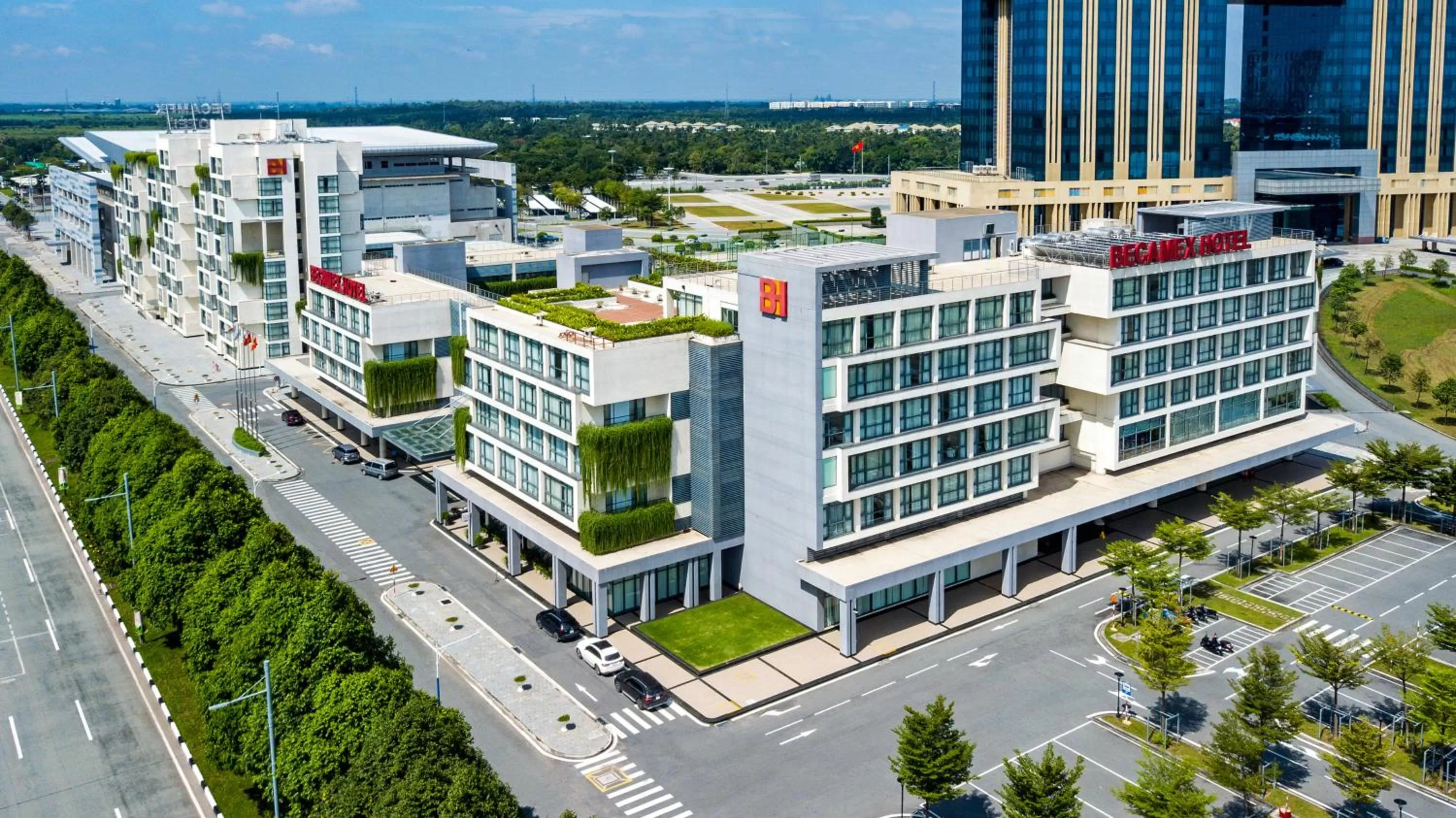 Bird's eye view in Becamex Hotel New City