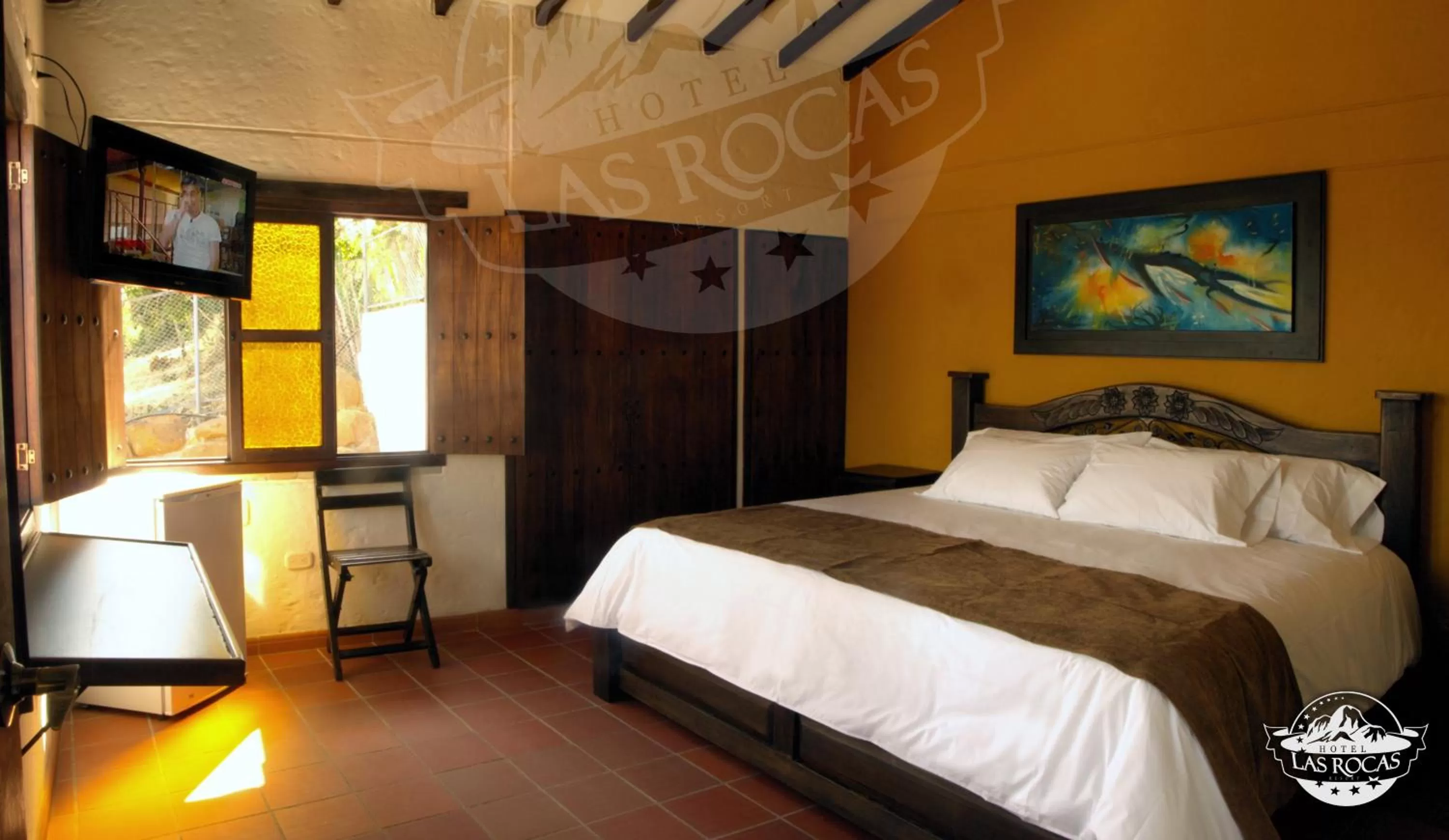 Bed in Hotel Las Rocas Resort Villanueva