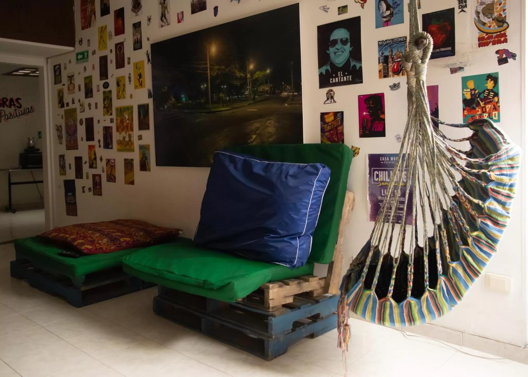 Communal lounge/ TV room, Seating Area in Casa Mood Usaquen