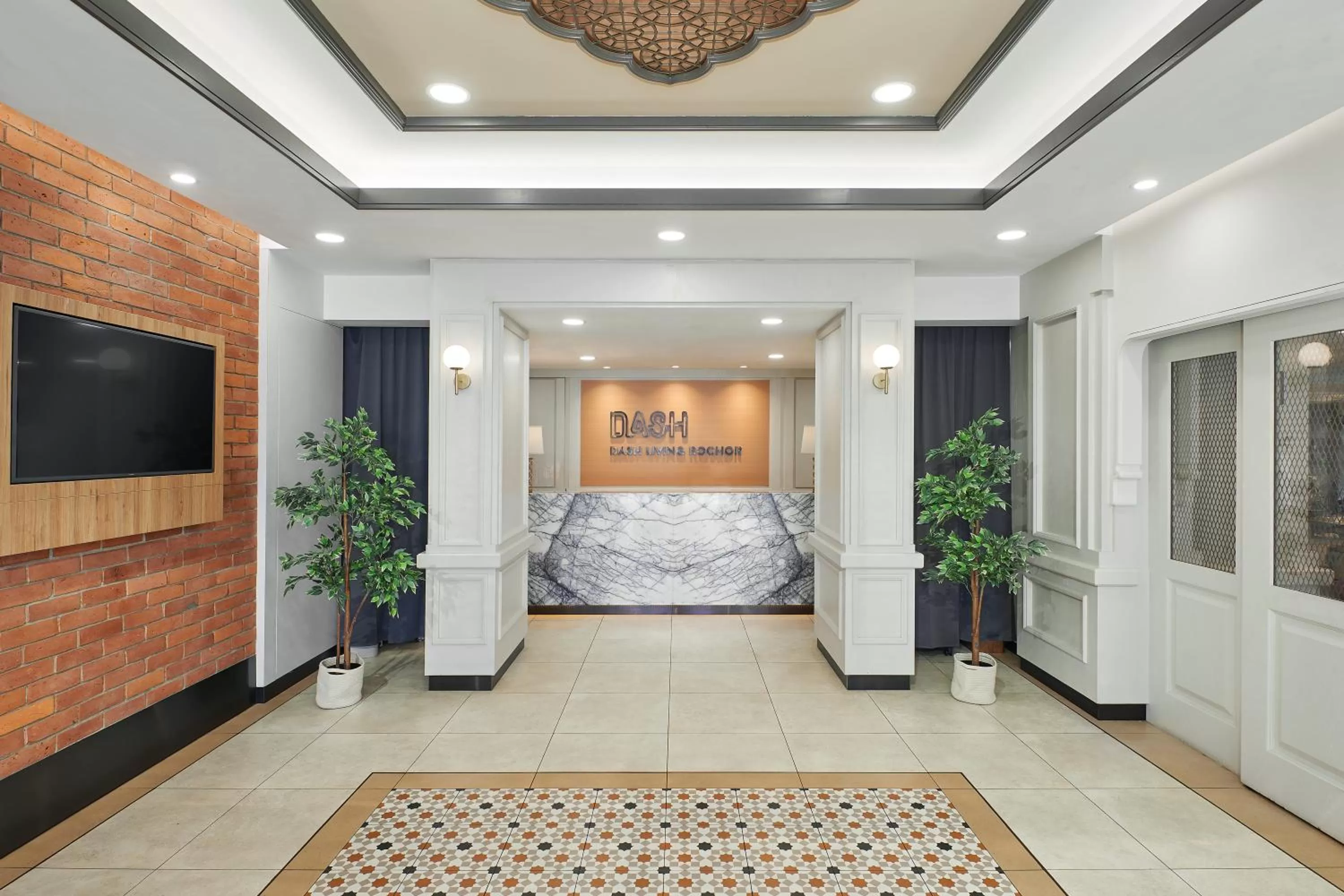 Lobby or reception in Dash Living Rochor