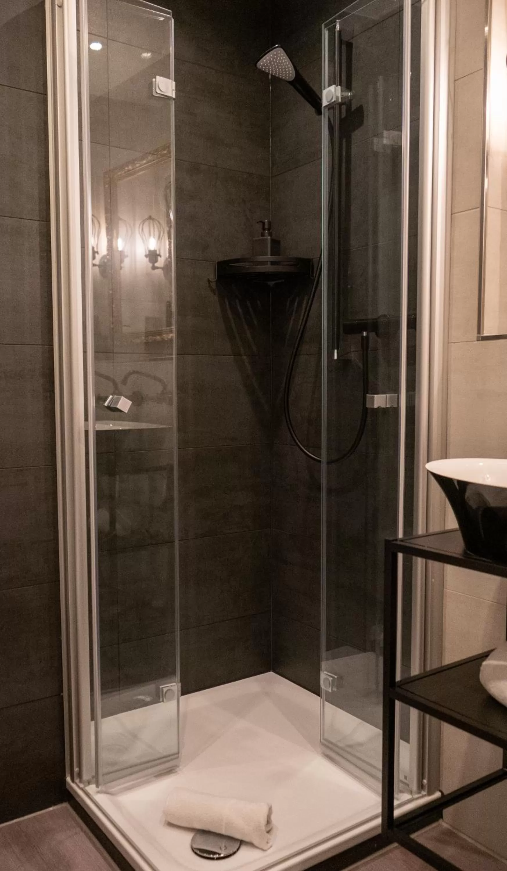 Shower in Hotel Haus Hohenstein