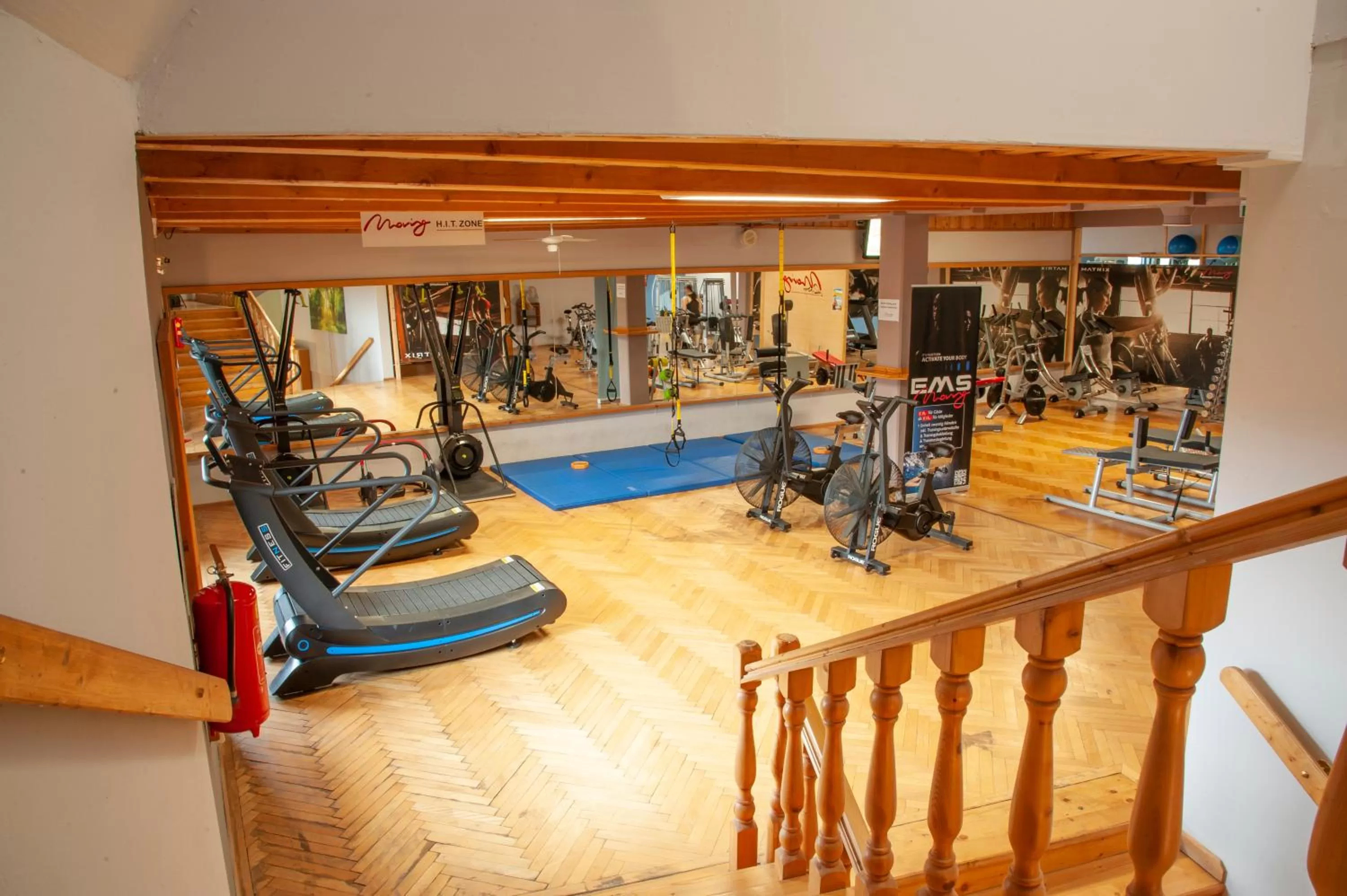 Fitness Center/Facilities in Moving Rooms