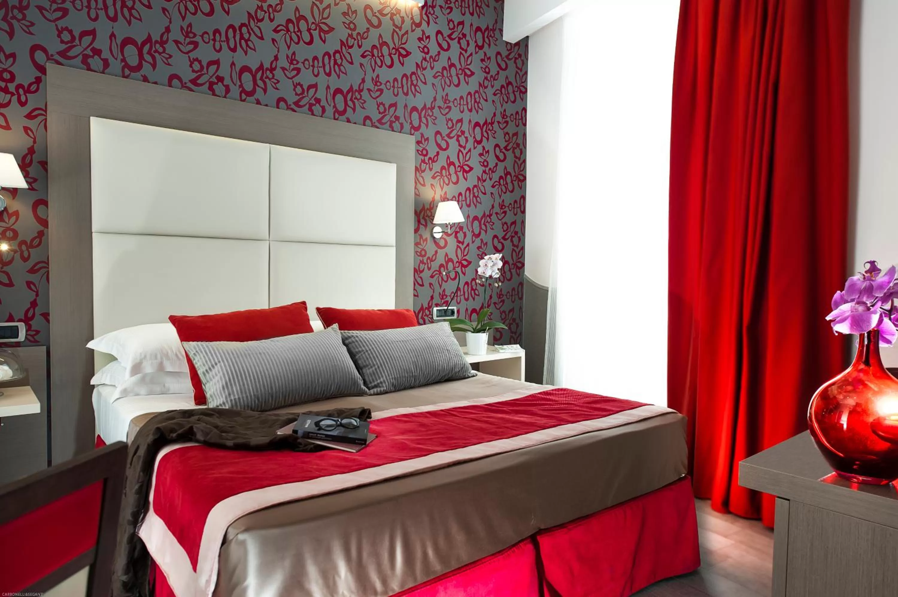 Bed in Demetra Hotel