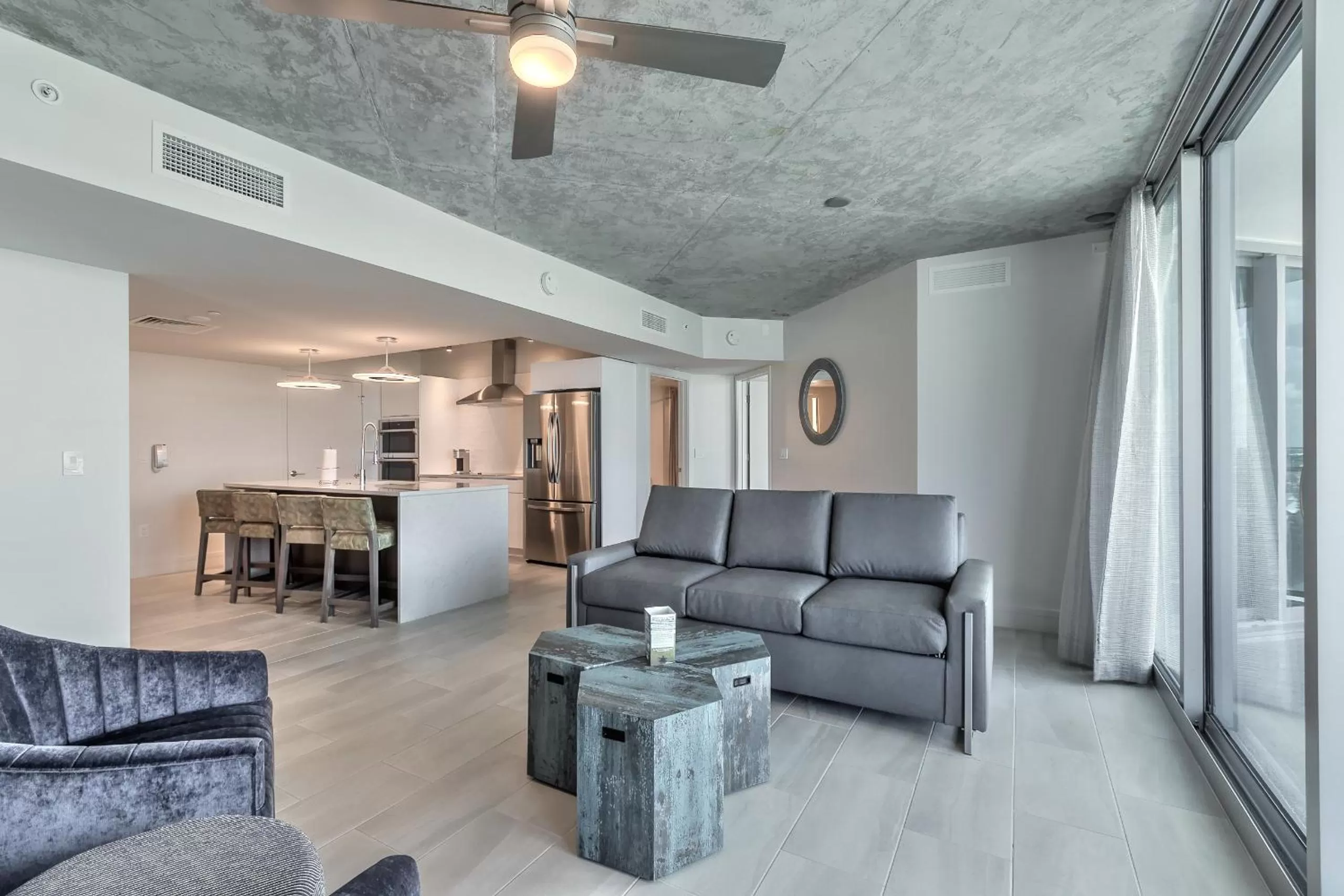 Living room in Max Beach Resort