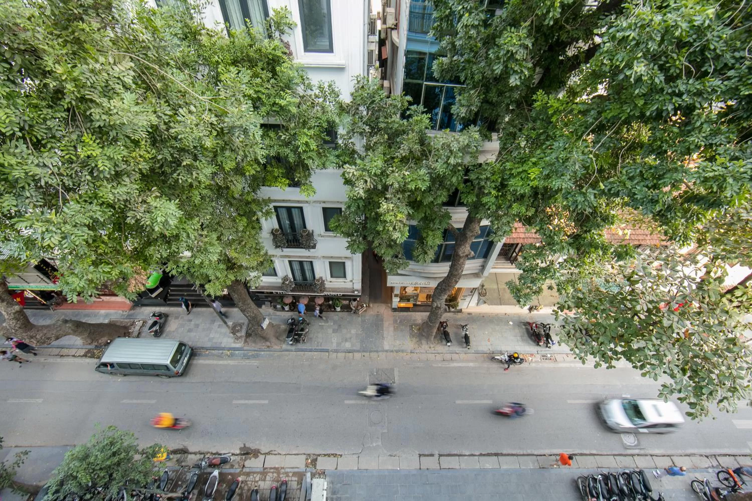 City view in Anatole Hotel Hanoi