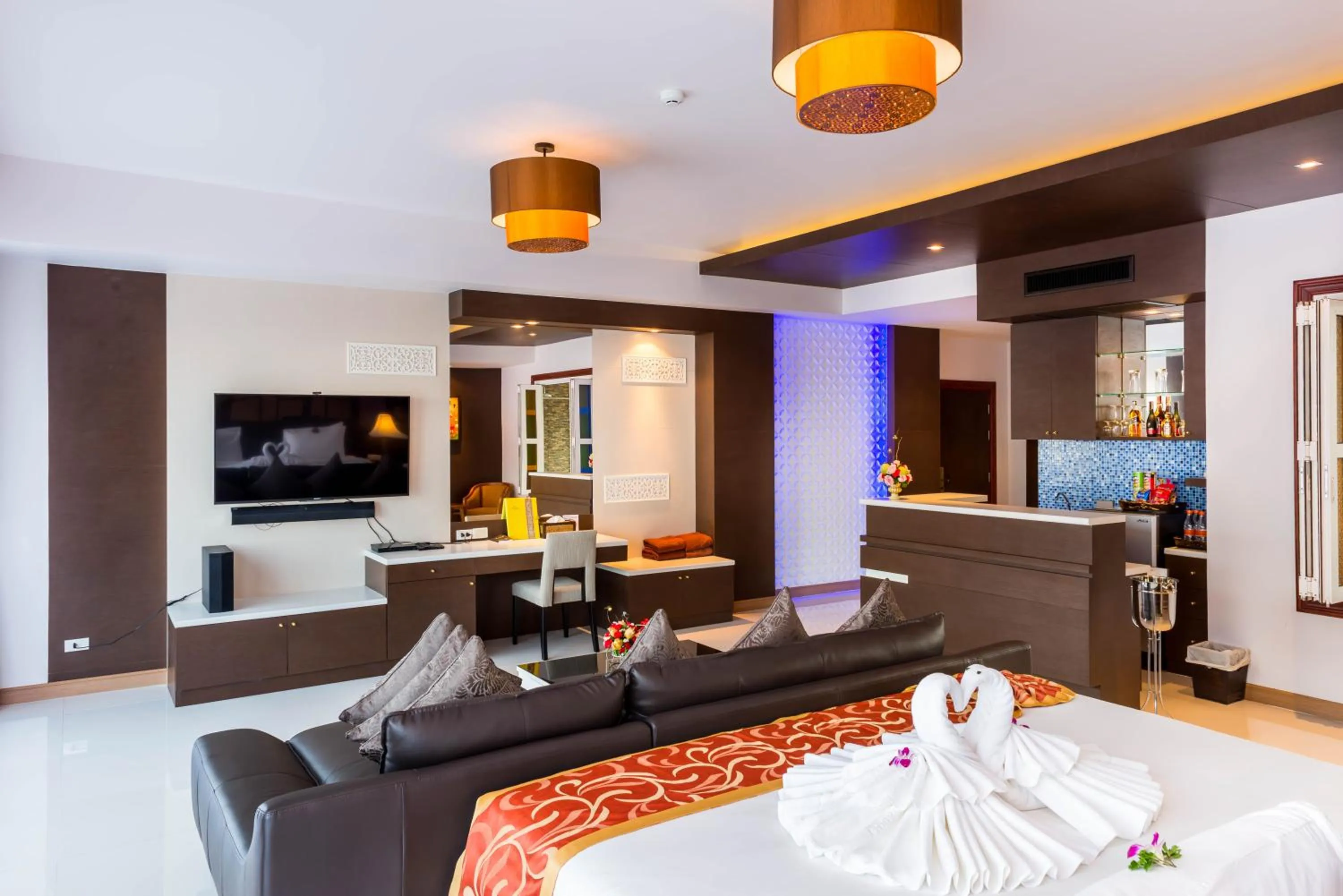 TV and multimedia in Nipa Resort, Patong Beach