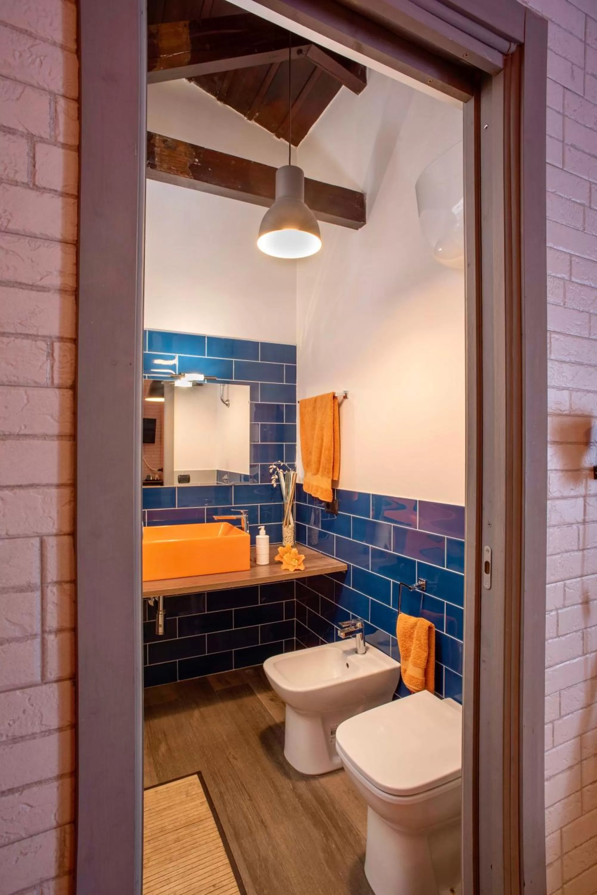 Shower in A'Luggetella