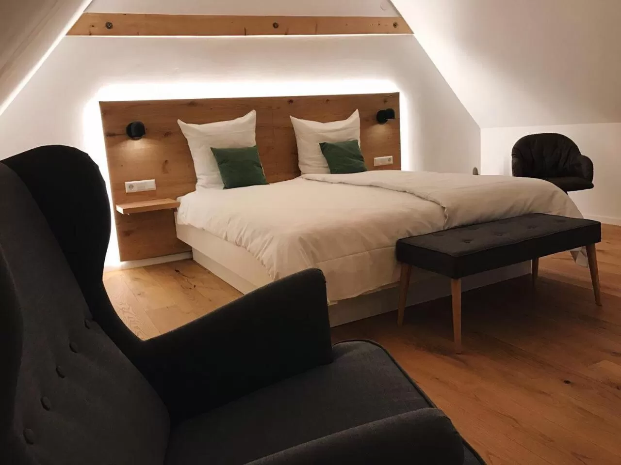 Bed in Hotel Am Markt