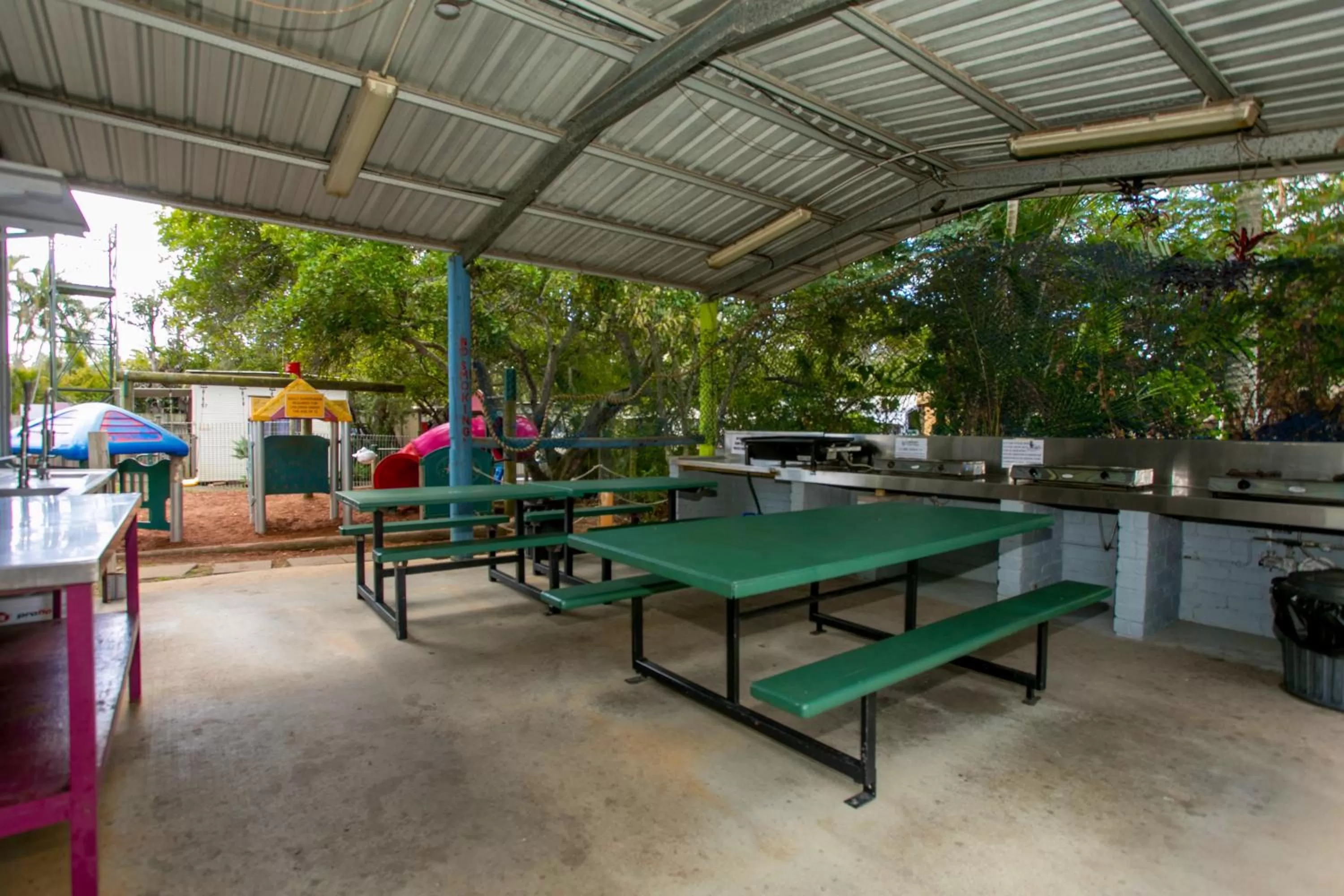 BBQ facilities in Bundaberg Park Village