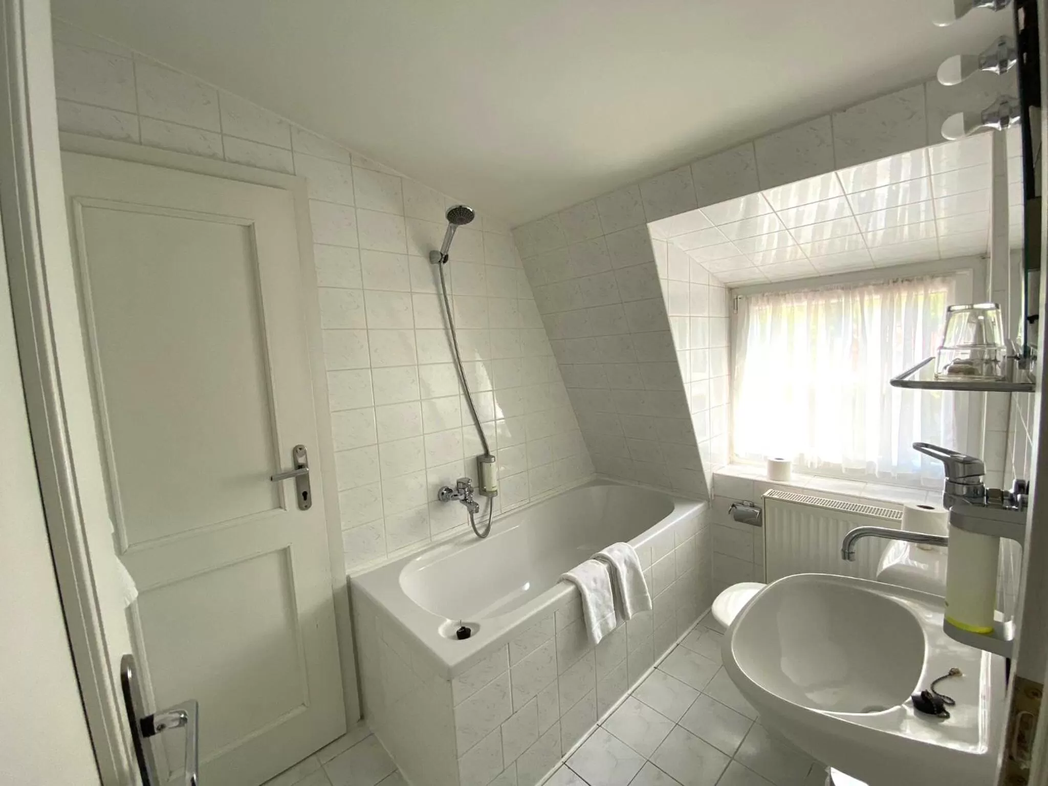 Property building, Bathroom in Hotel Zámeček na Čeladné