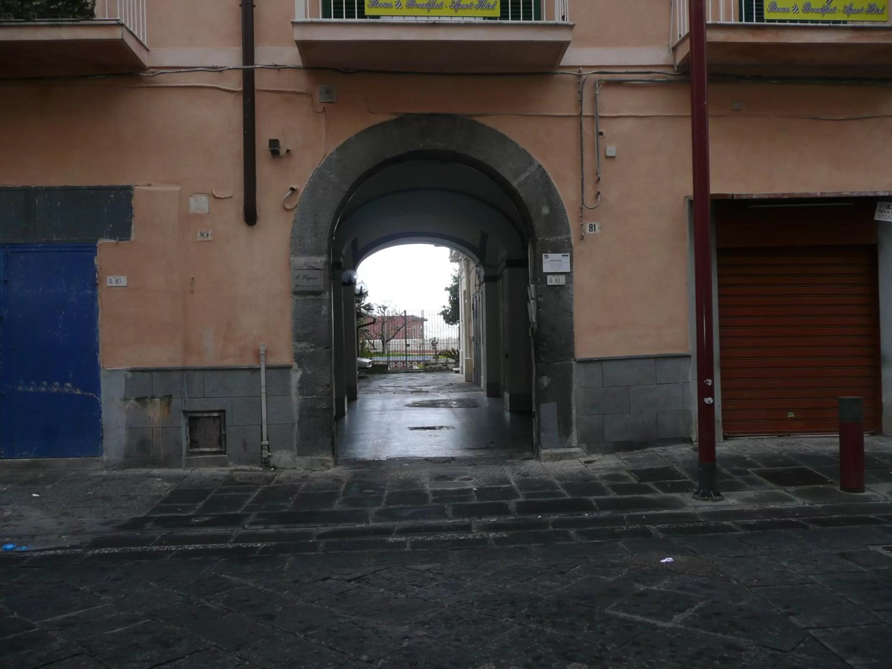 Facade/entrance in Garden House