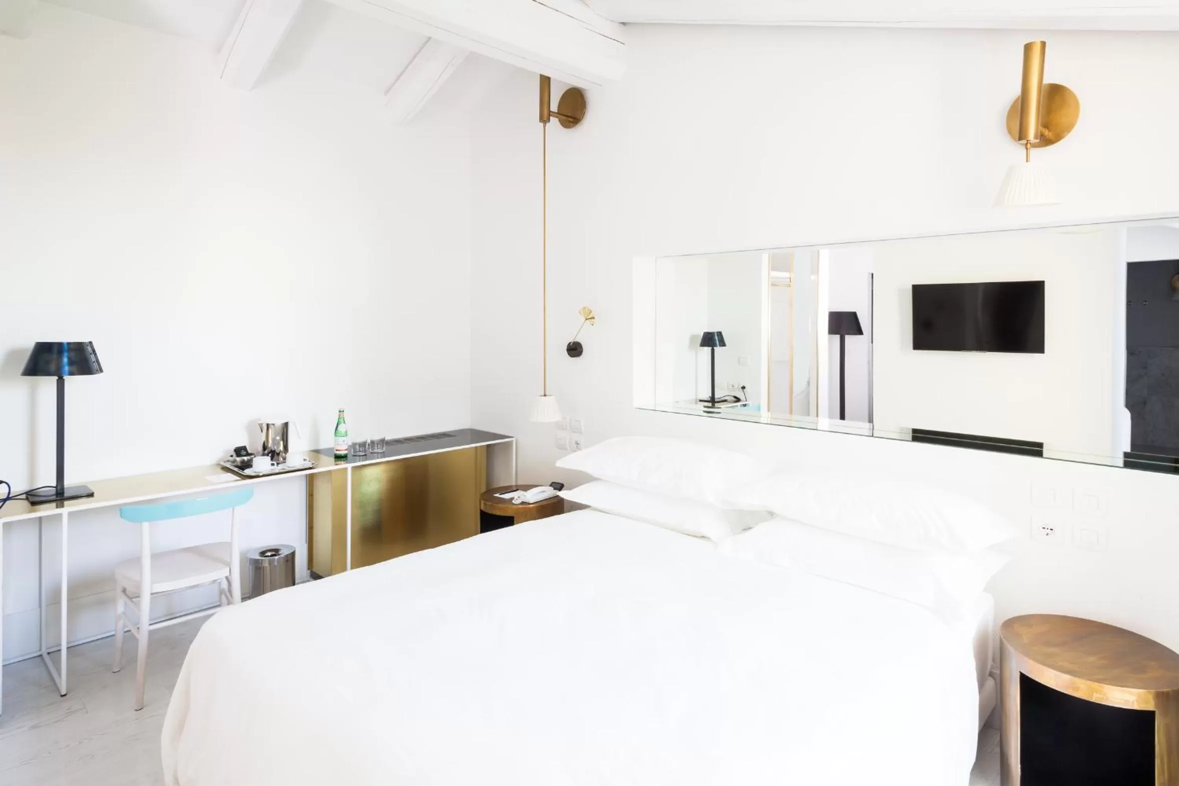 Bedroom, Bed in Senato Hotel Milano