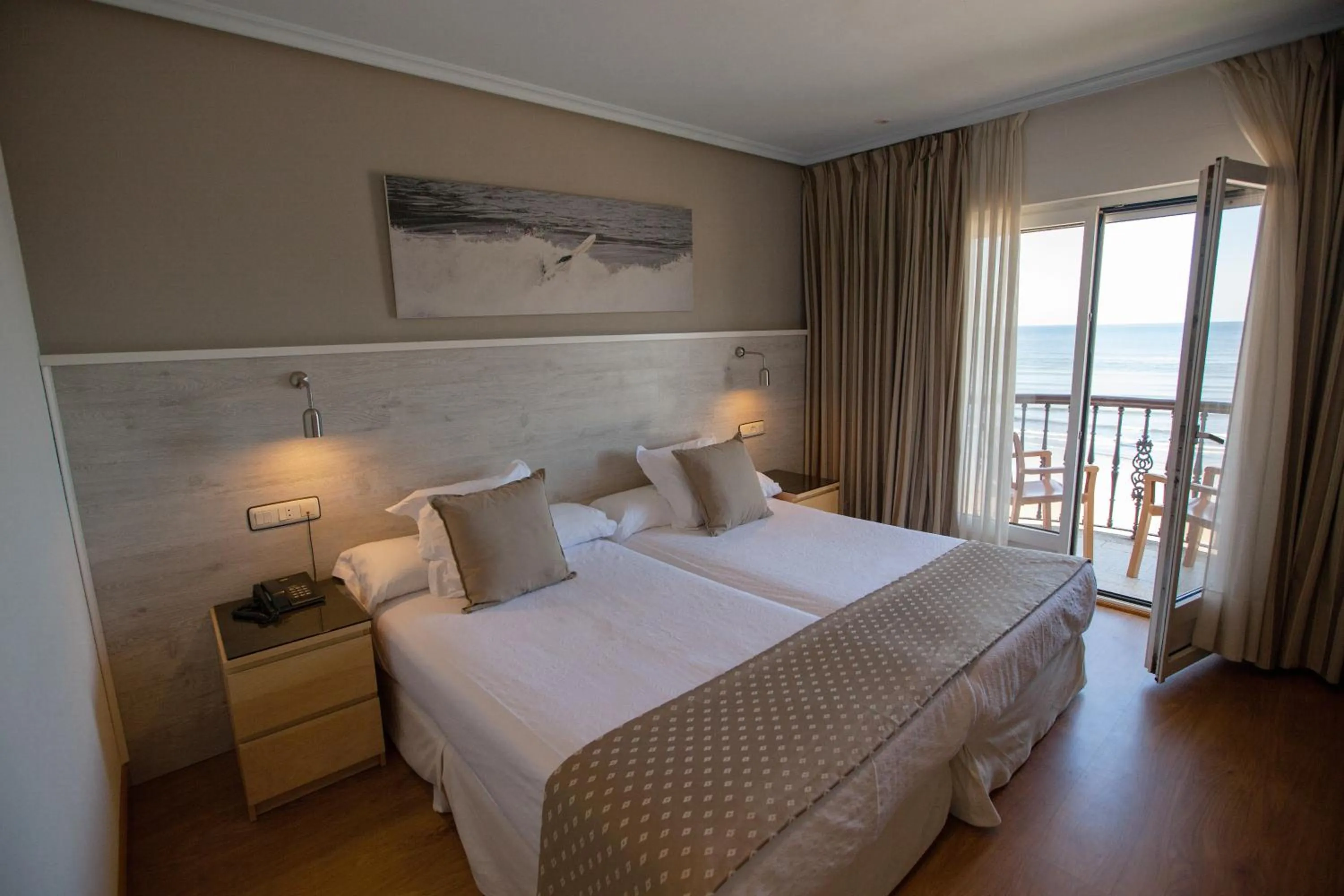 Bed in Hotel Don Pepe