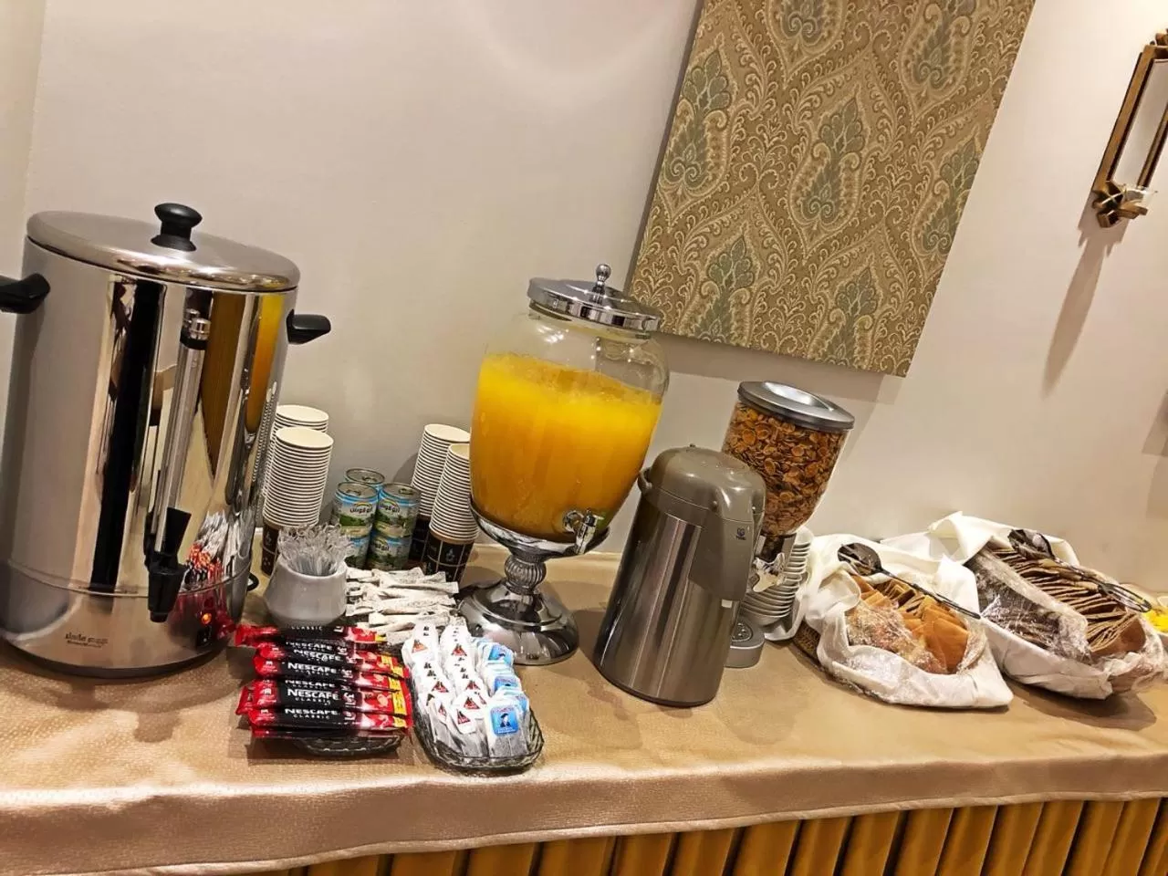 Breakfast in Holiday Season