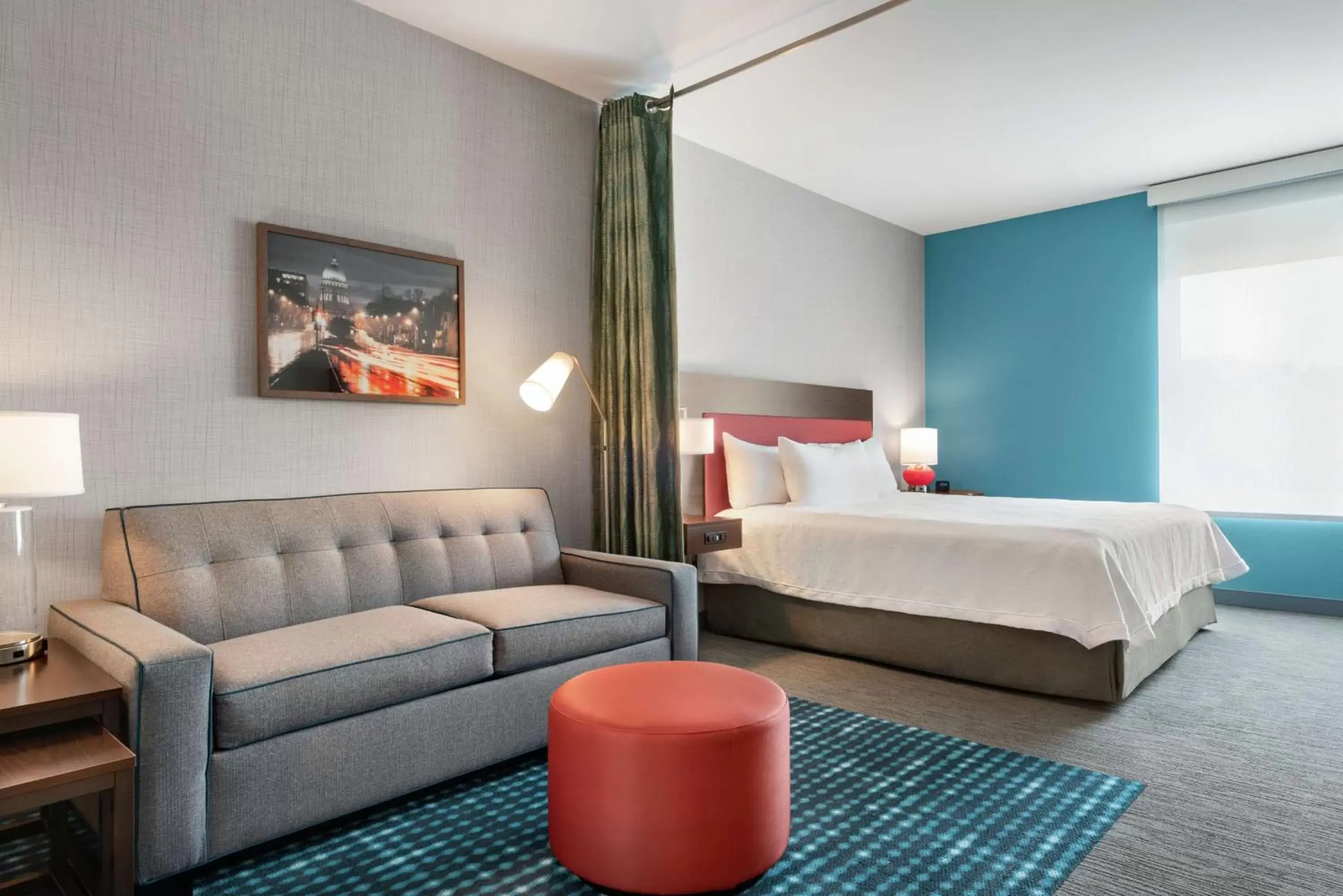 King Suite - Mobility Accessible/Non-Smoking in Home2 Suites By Hilton Madison Central Alliant Energy Center King Suite - Mobility Accessible/Non-Smoking in Home2 Suites By Hilton Madison Central Alliant Energy Center