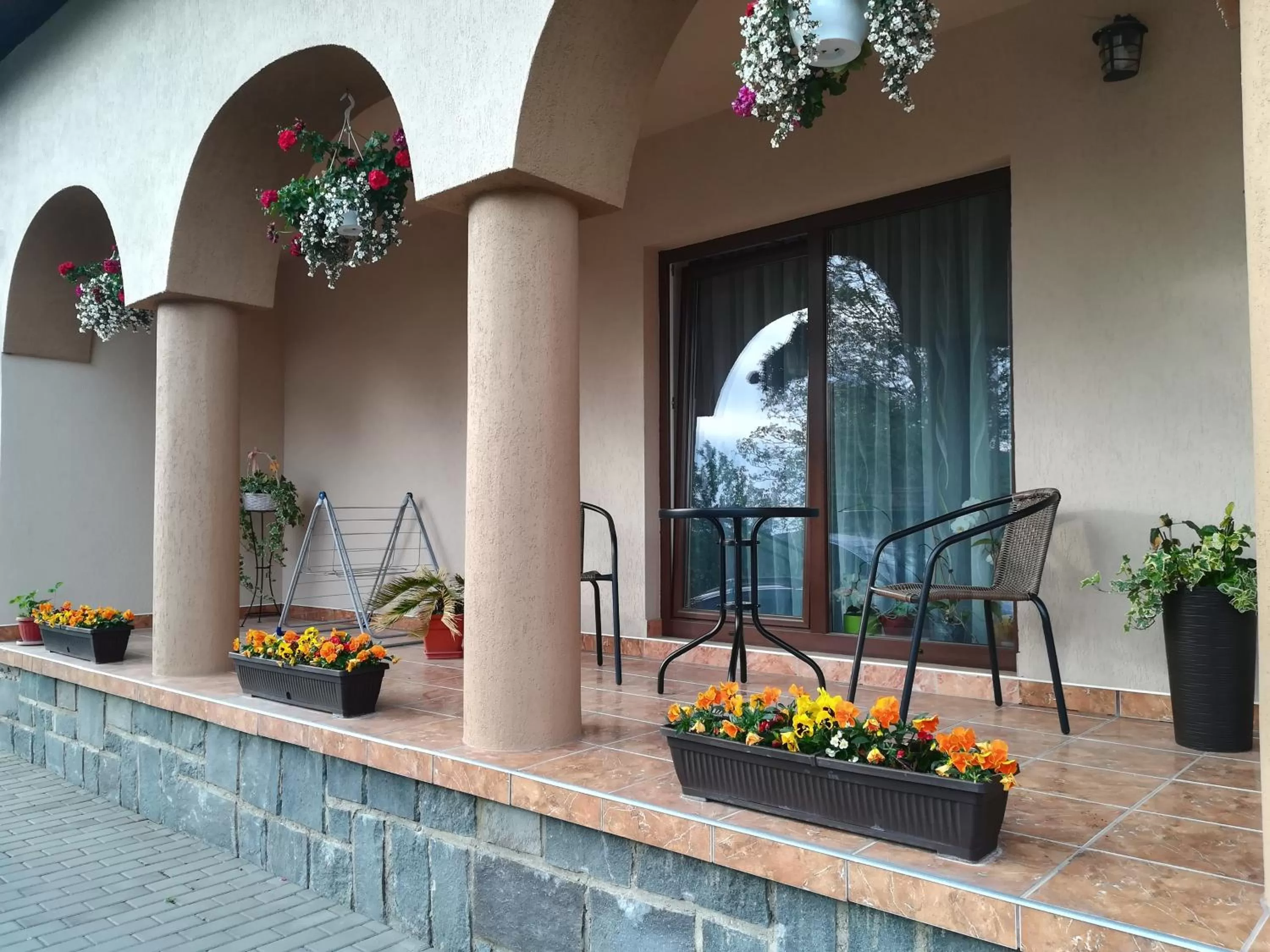 Balcony/Terrace in Nárcisz B&B