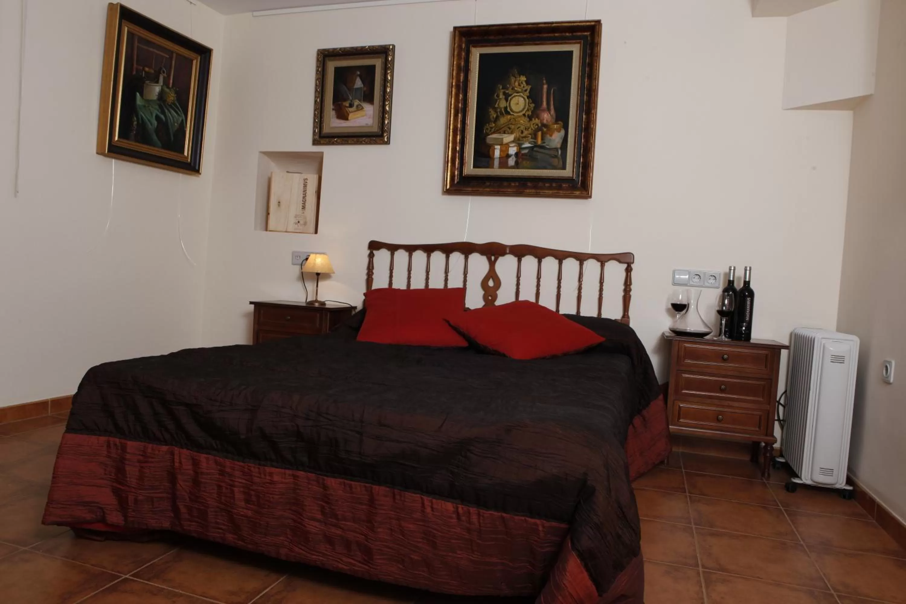 Bed in Casa Rural Magnanimvs