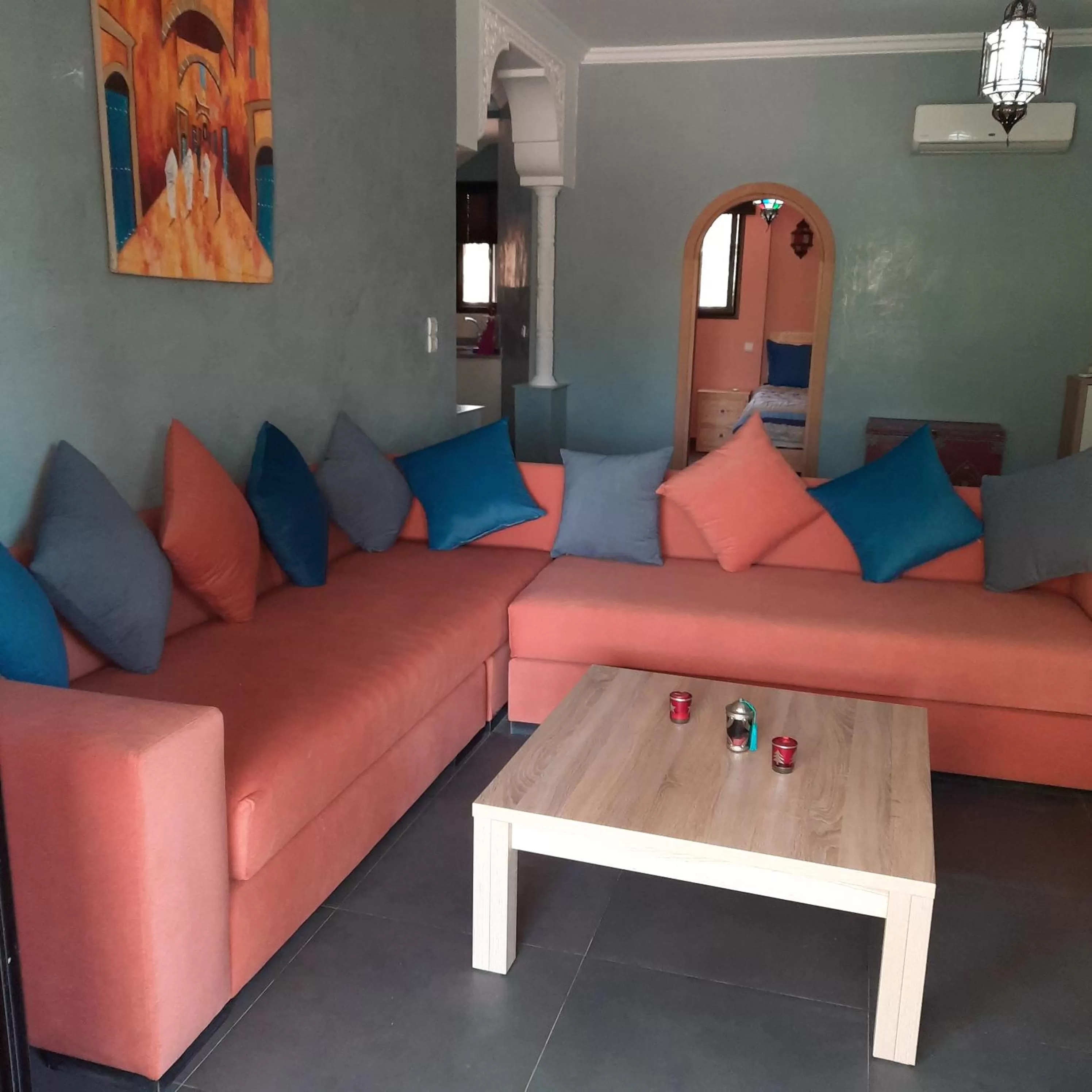 Living room, Seating Area in Résidence Habiba