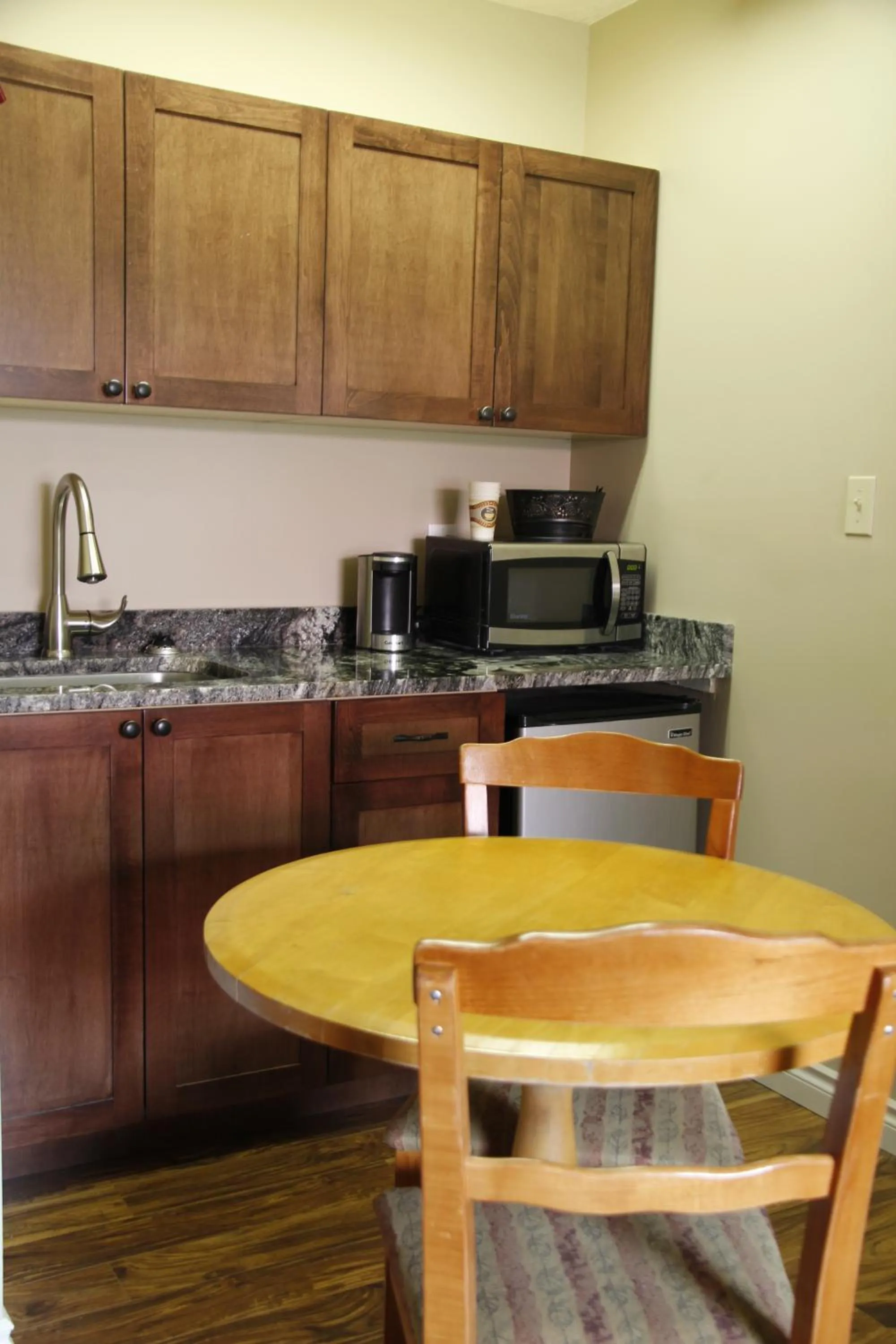 Seating area in Aspen Village