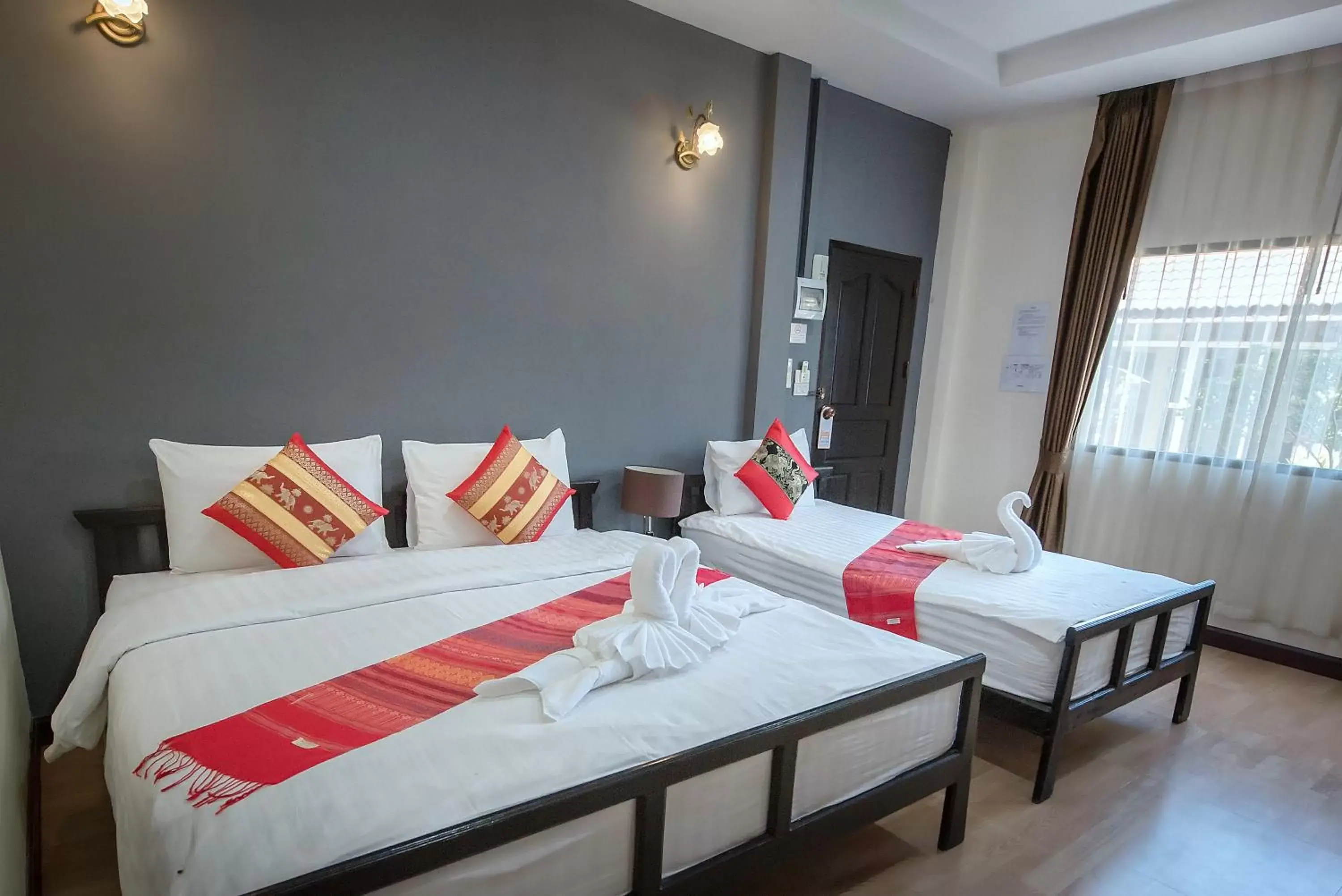 Triple Room with Private Bathroom in Park & Pool Resort Triple Room with Private Bathroom in Park & Pool Resort