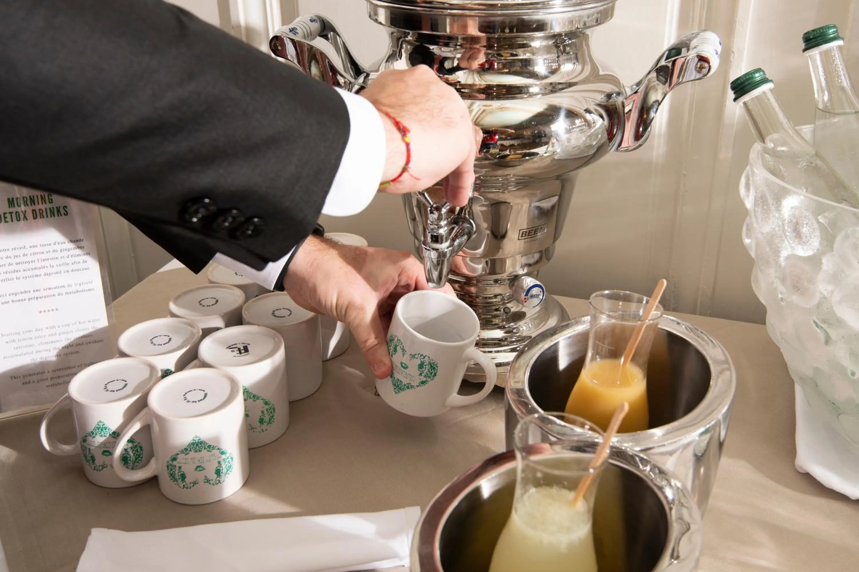 Breakfast in Hôtel Des Trois Couronnes & Spa - The Leading Hotels of the World