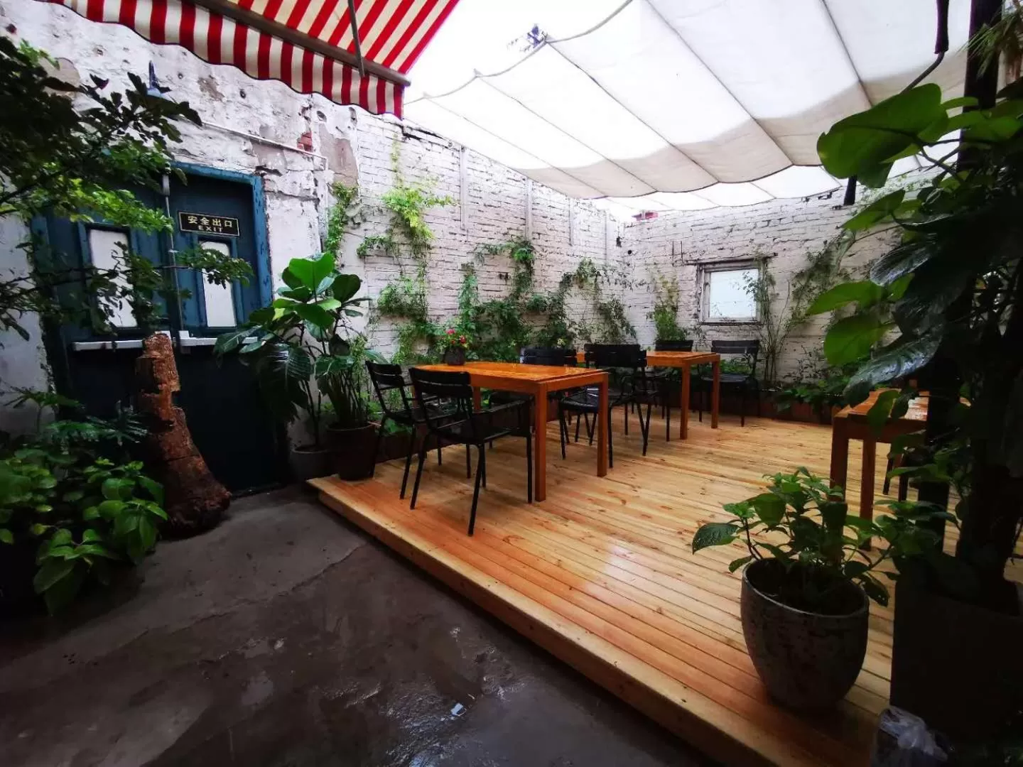 Garden in Beijing Shangchao Hotel