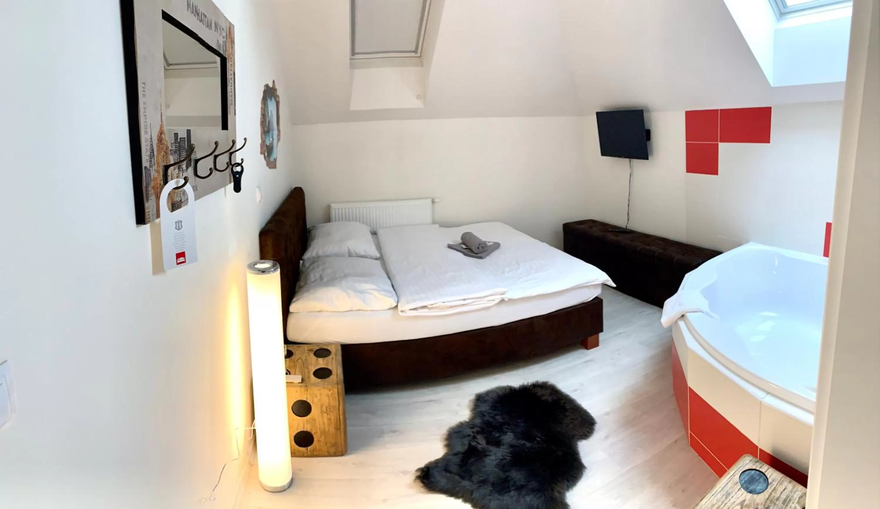 Bedroom, Bed in Hotel Stará Pošta