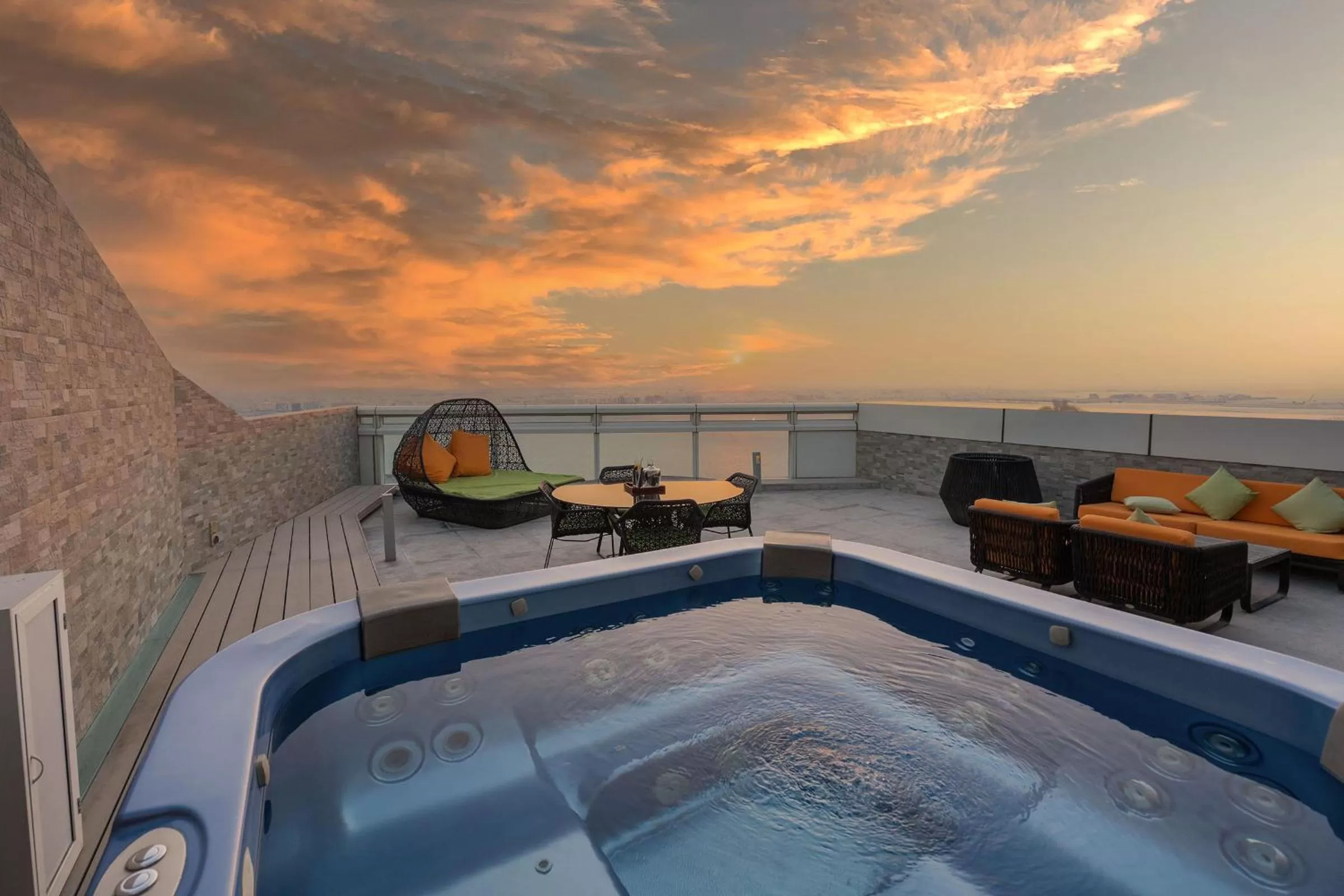 Sunrise in The Art Hotel & Resort