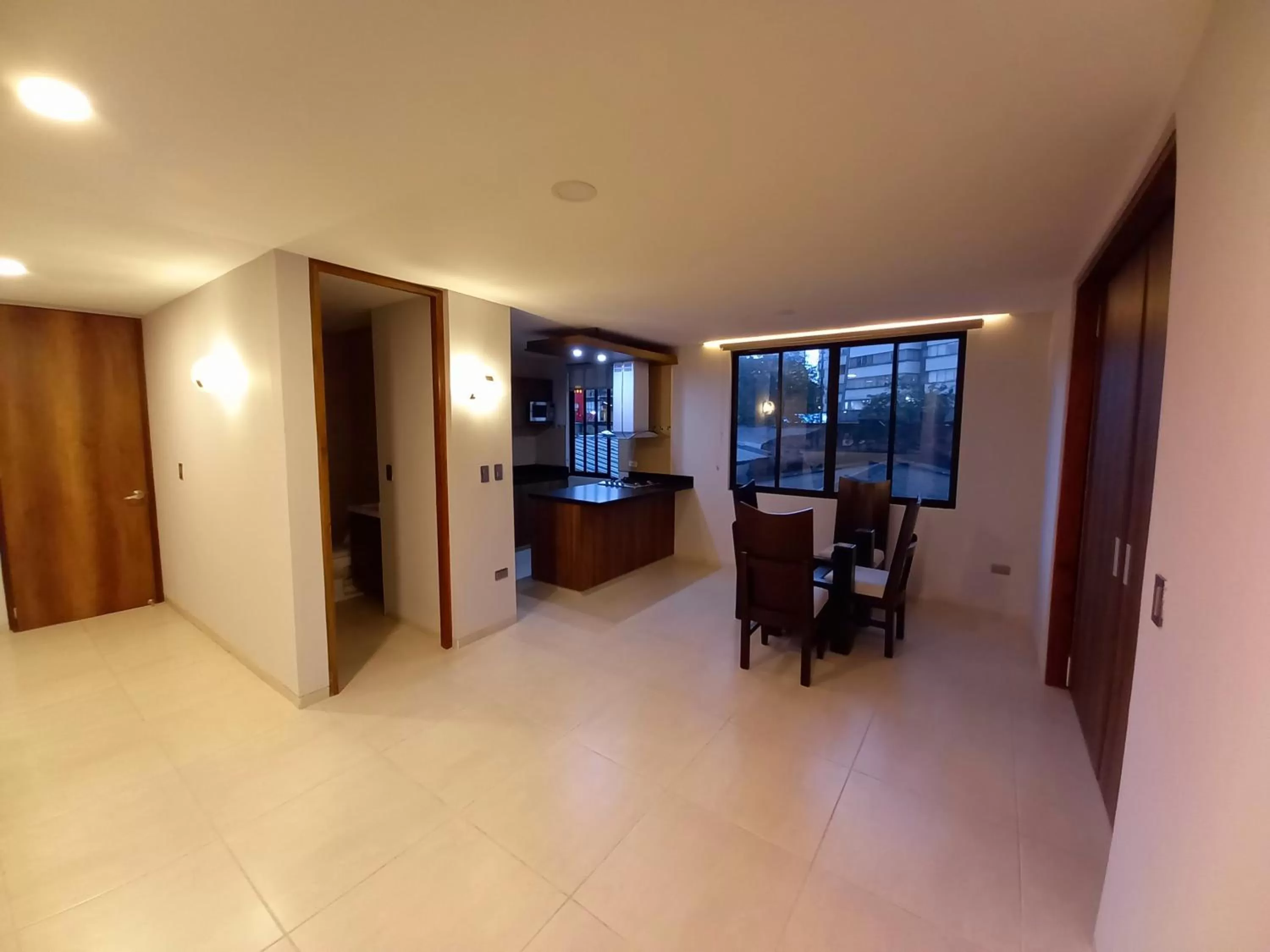 Dining area in Kapital Suites