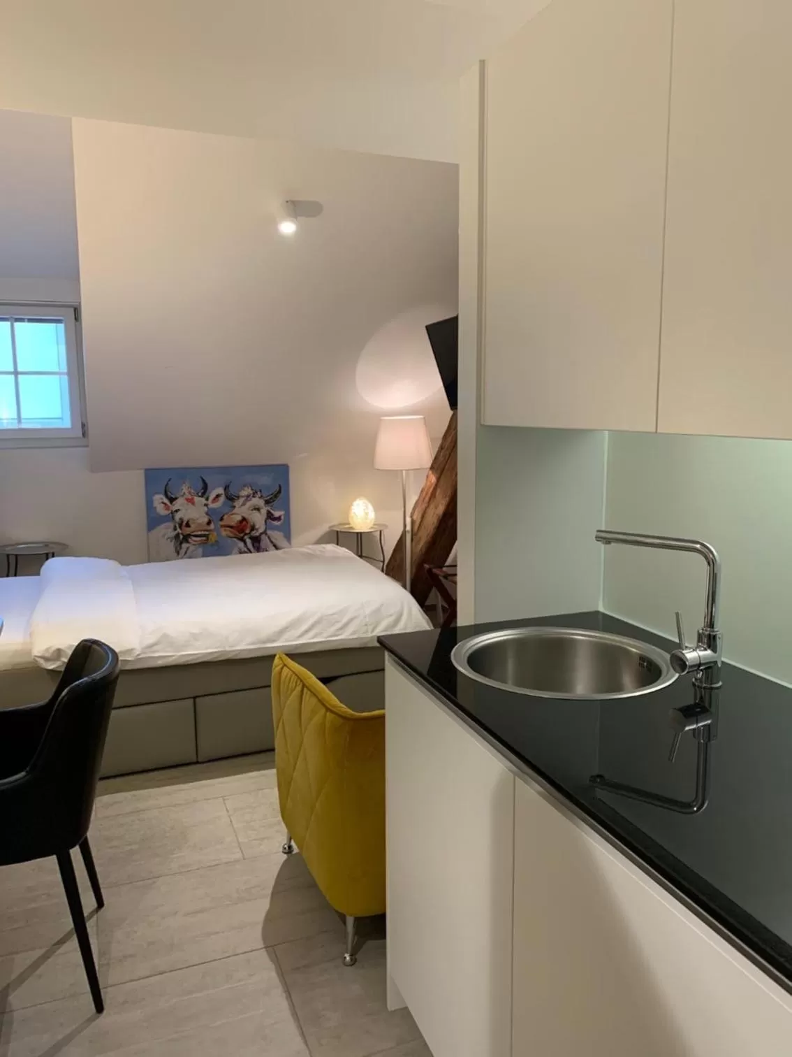 Bed in smartroom The Residence la Cittadella Baden