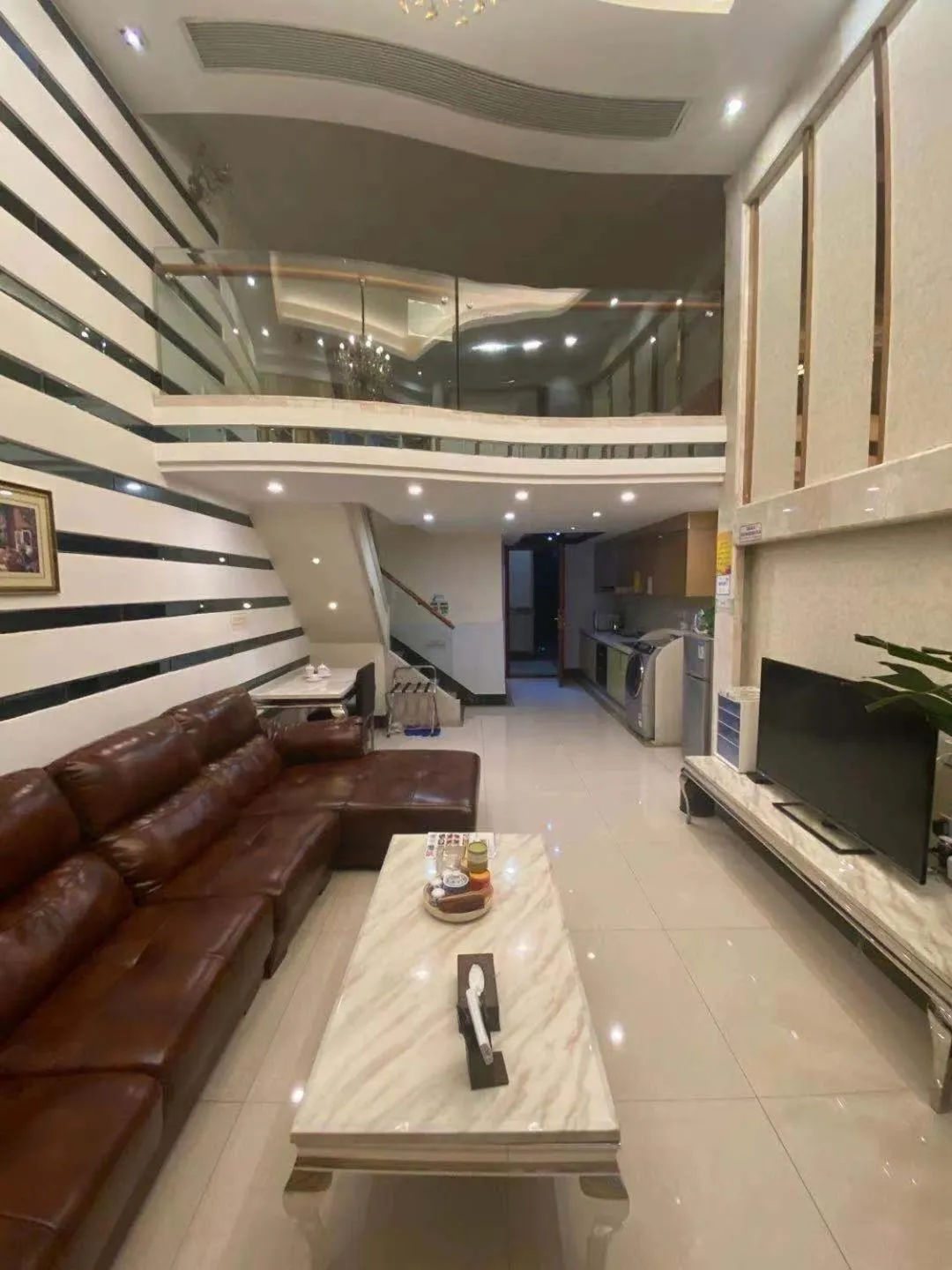 Living room in Guangzhou Hakka Apartment Beijing Road