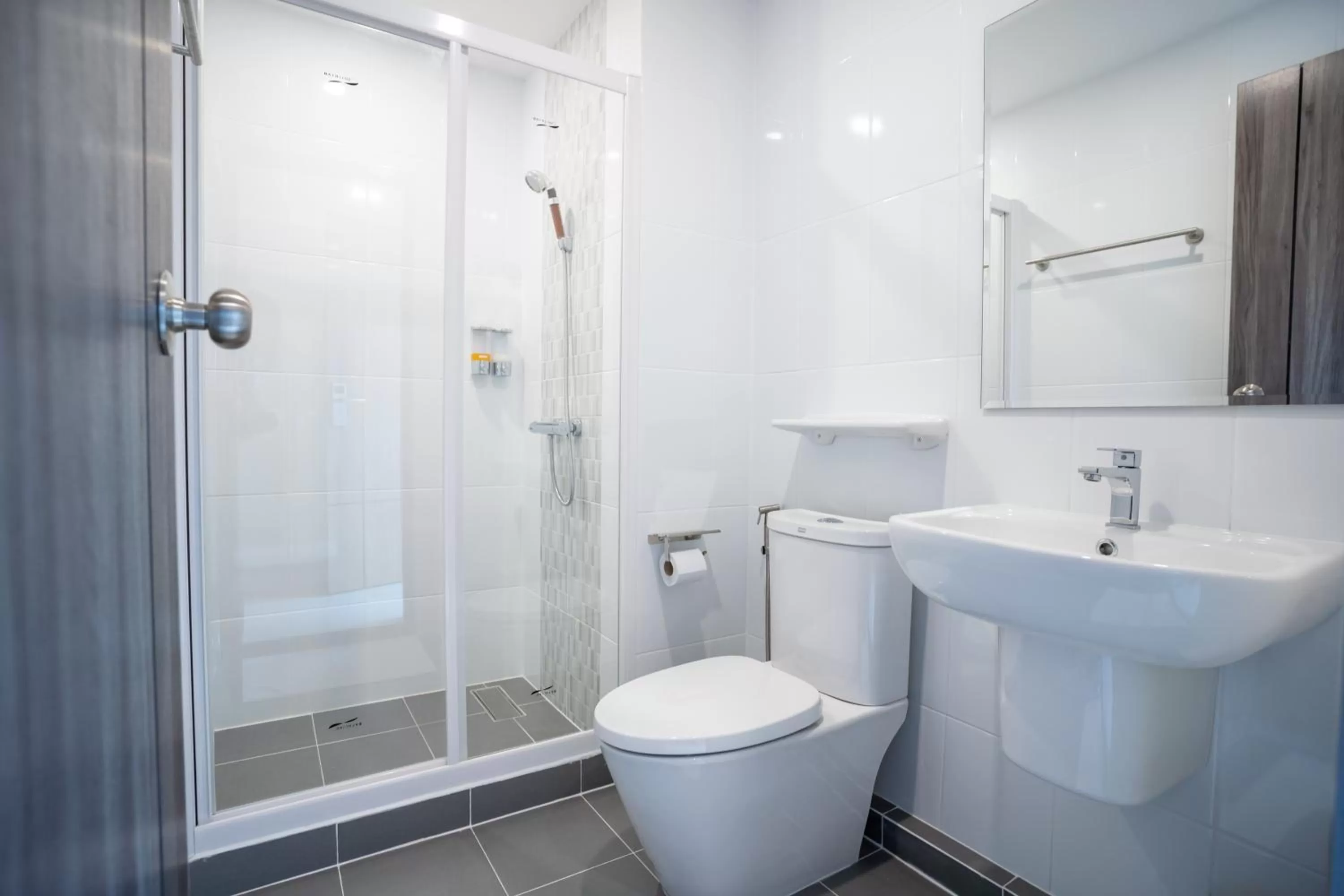 Bathroom in Meesuk ChiangRai Hotel, SHA Certified