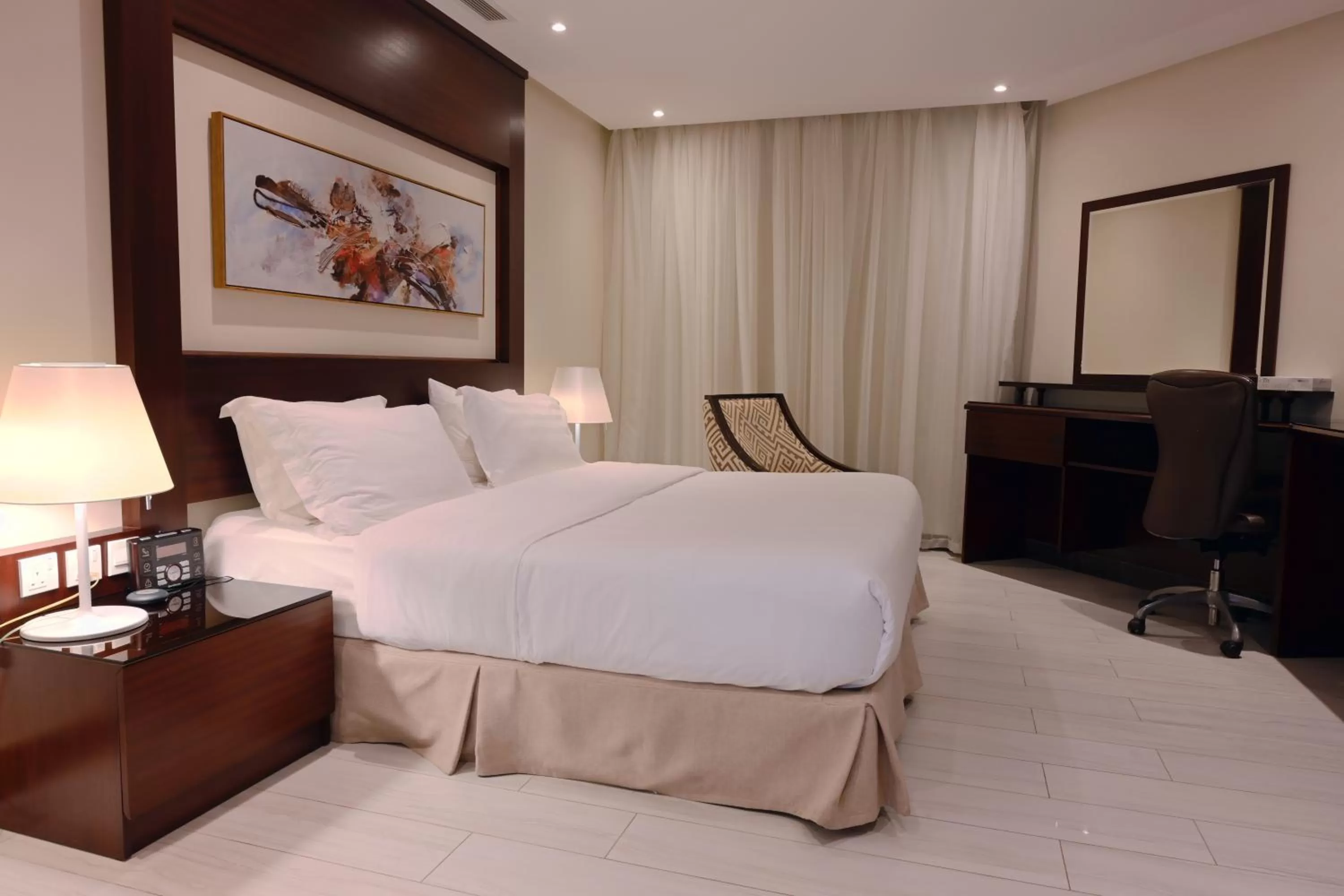 Bed in Quiet Dreams - Serviced Apartments King abdul Aziz Street Branch