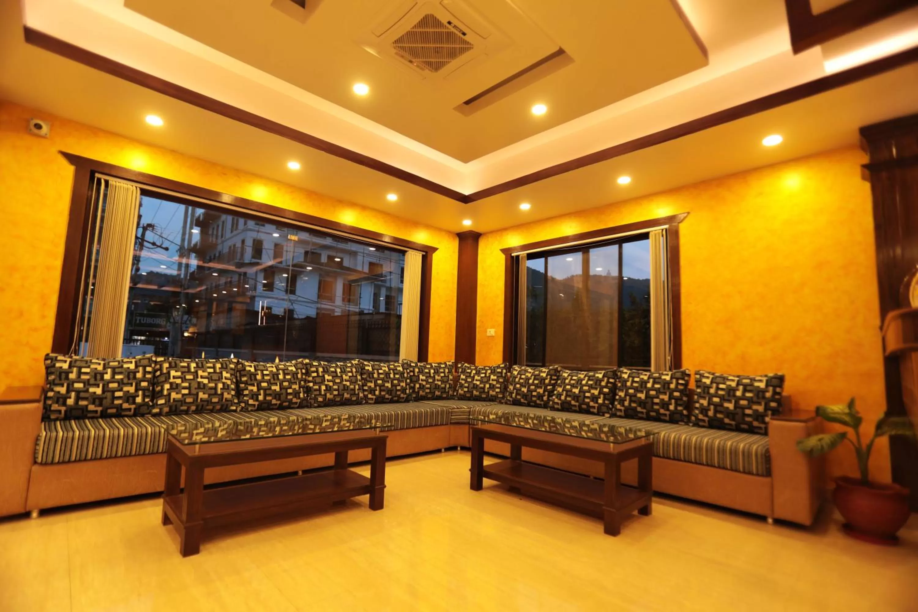 Lobby or reception in Hotel The Clock