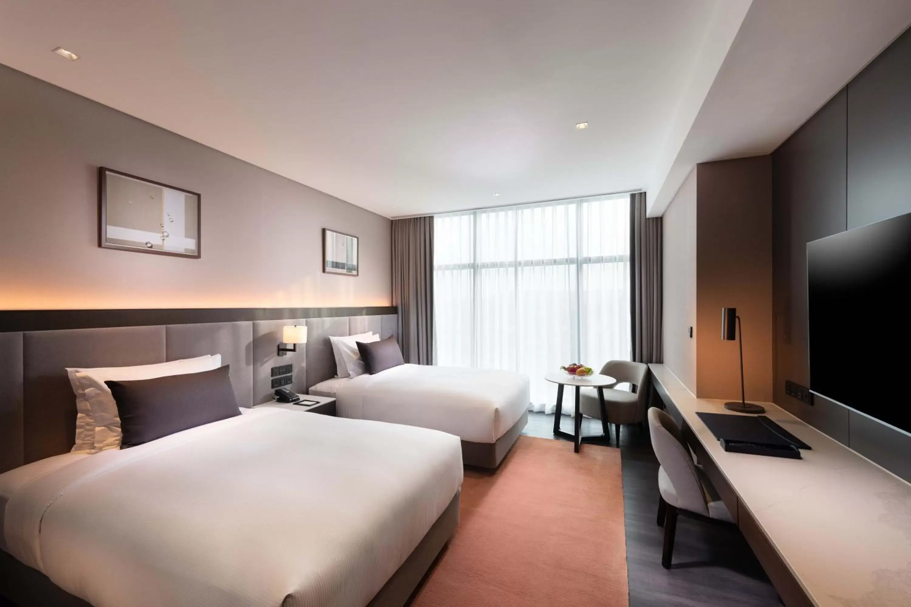 Executive Twin Room in DoubleTree By Hilton Seoul Pangyo Executive Twin Room in DoubleTree By Hilton Seoul Pangyo