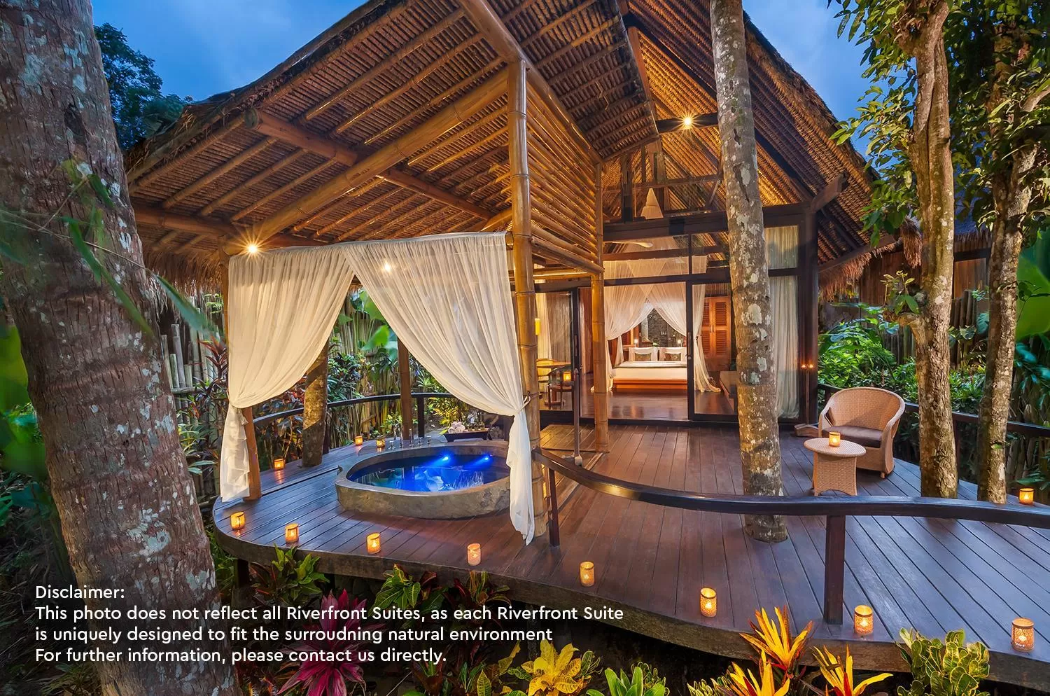 Open Air Bath in Fivelements Retreat Bali, Ubud