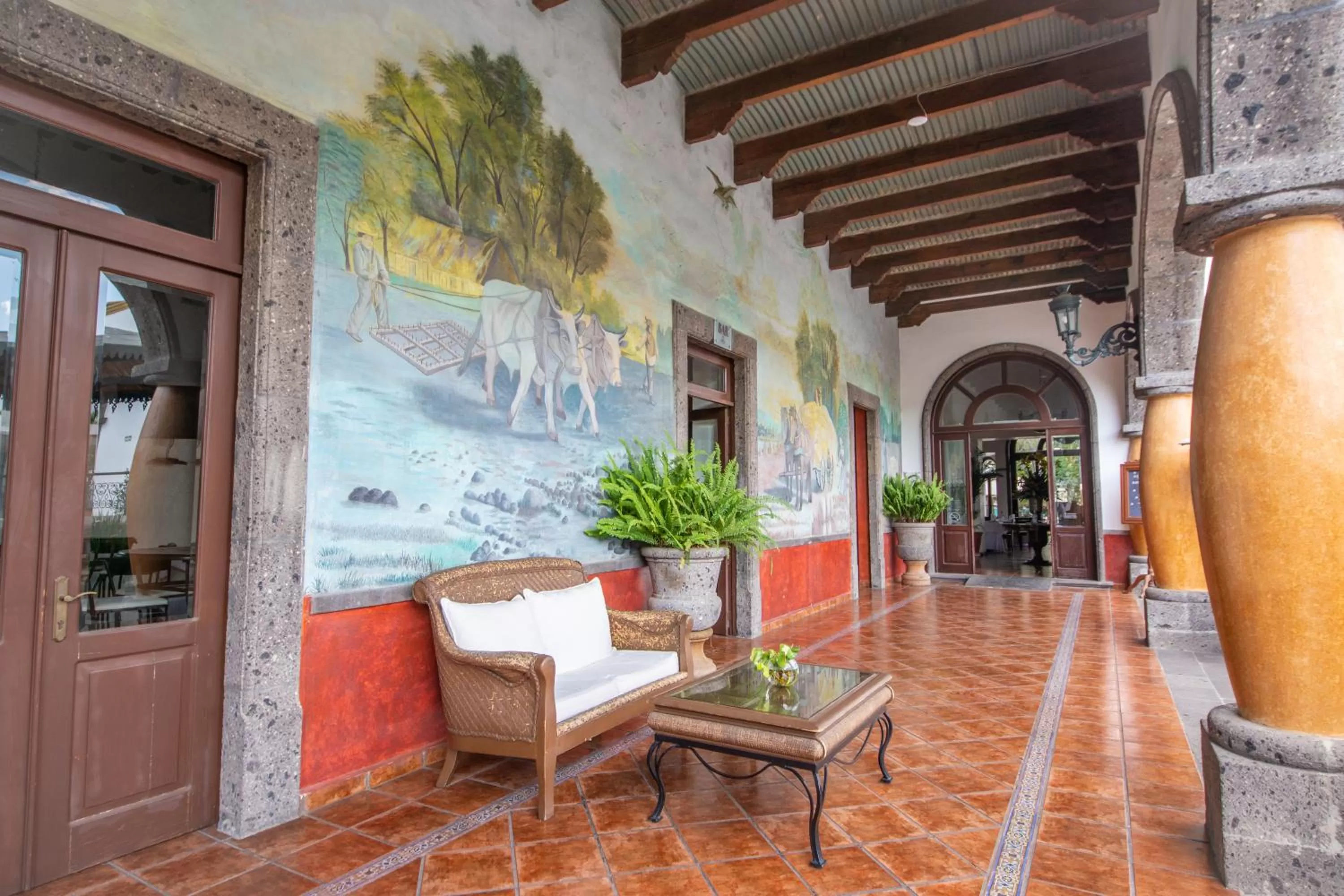 Property building in Hotel Hacienda la Venta