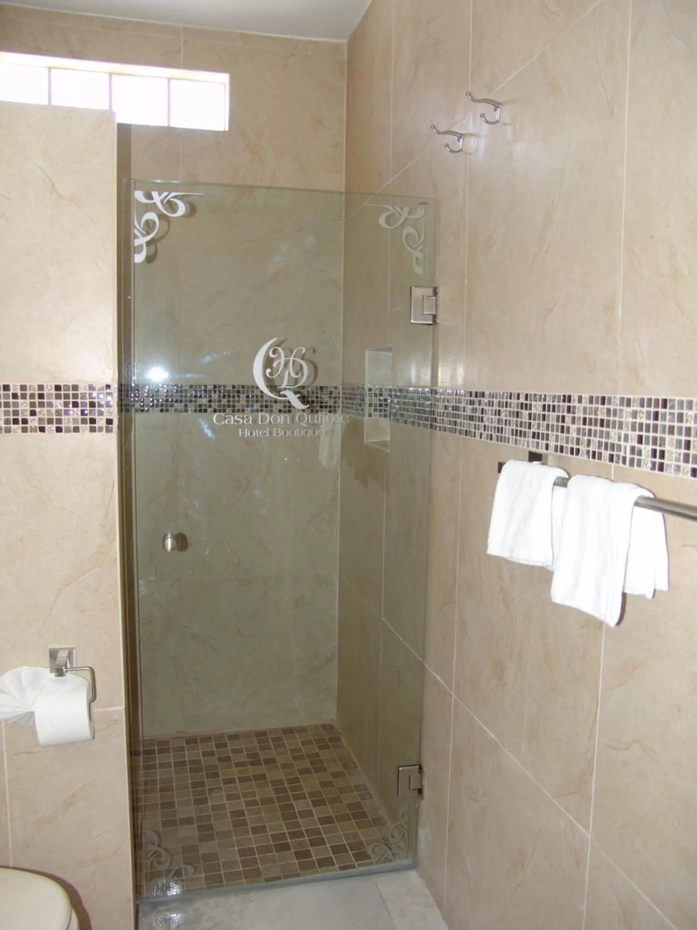 Shower in Hotel Casa Don Quijote