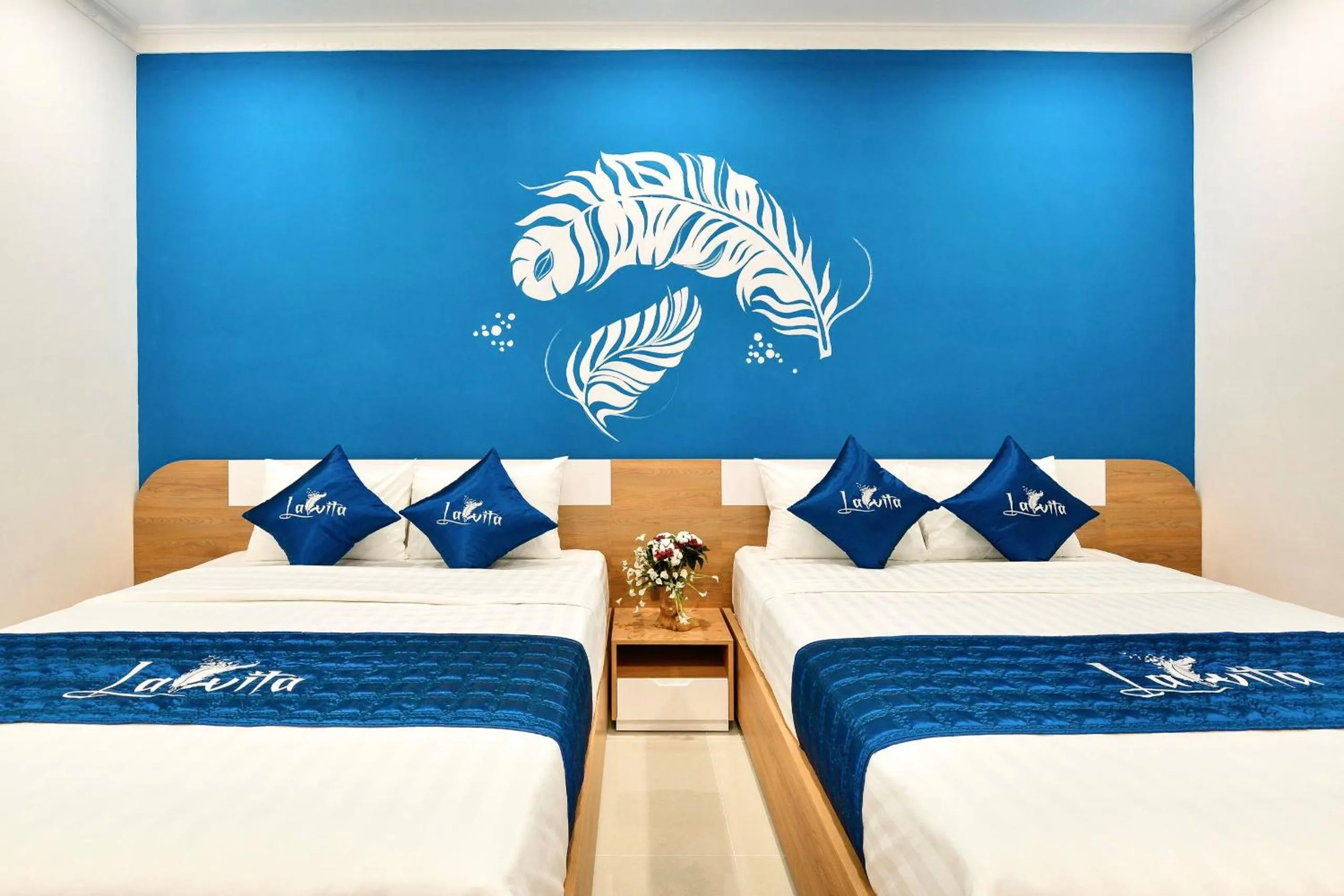 Bed in La Vita Hotel