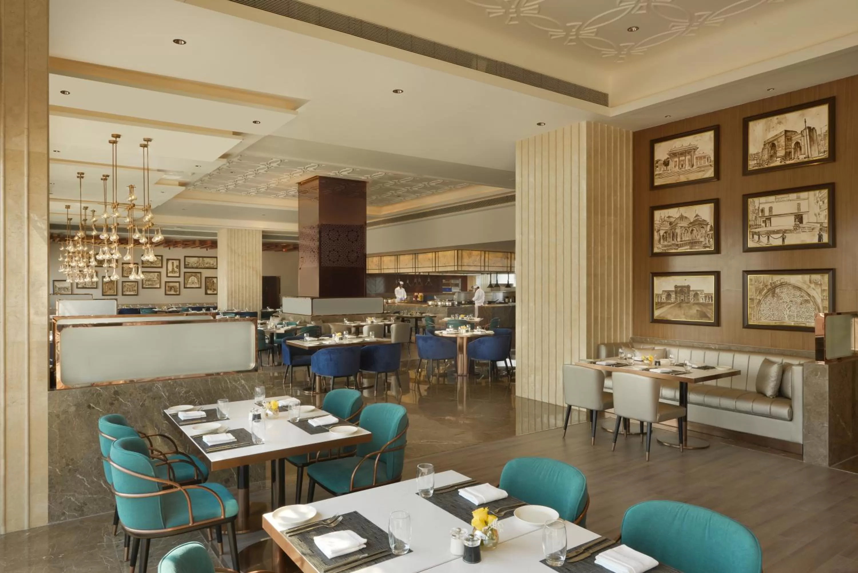 Restaurant/places to eat in Taj Skyline Ahmedabad