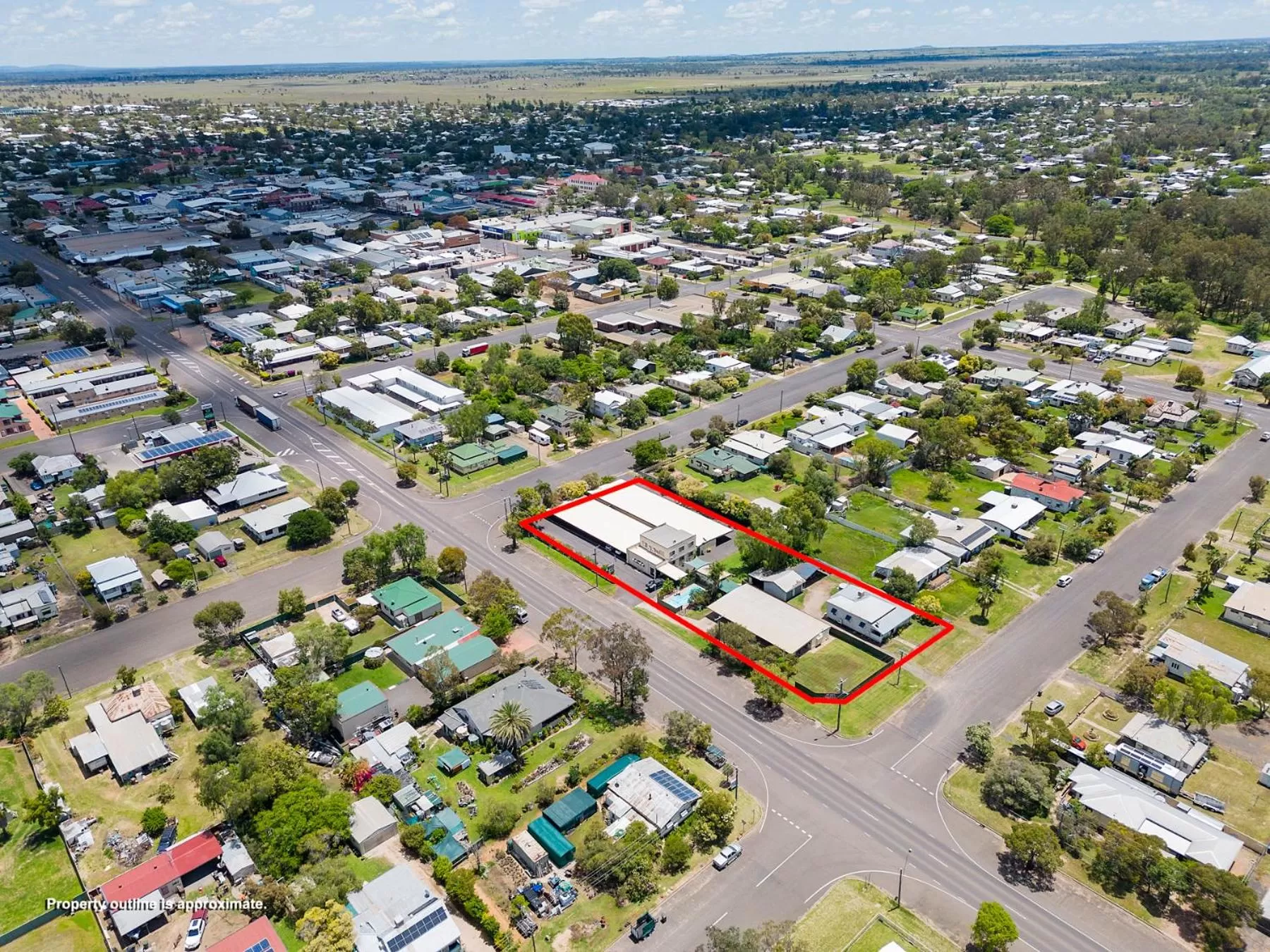 Bird's eye view in Roma Motel