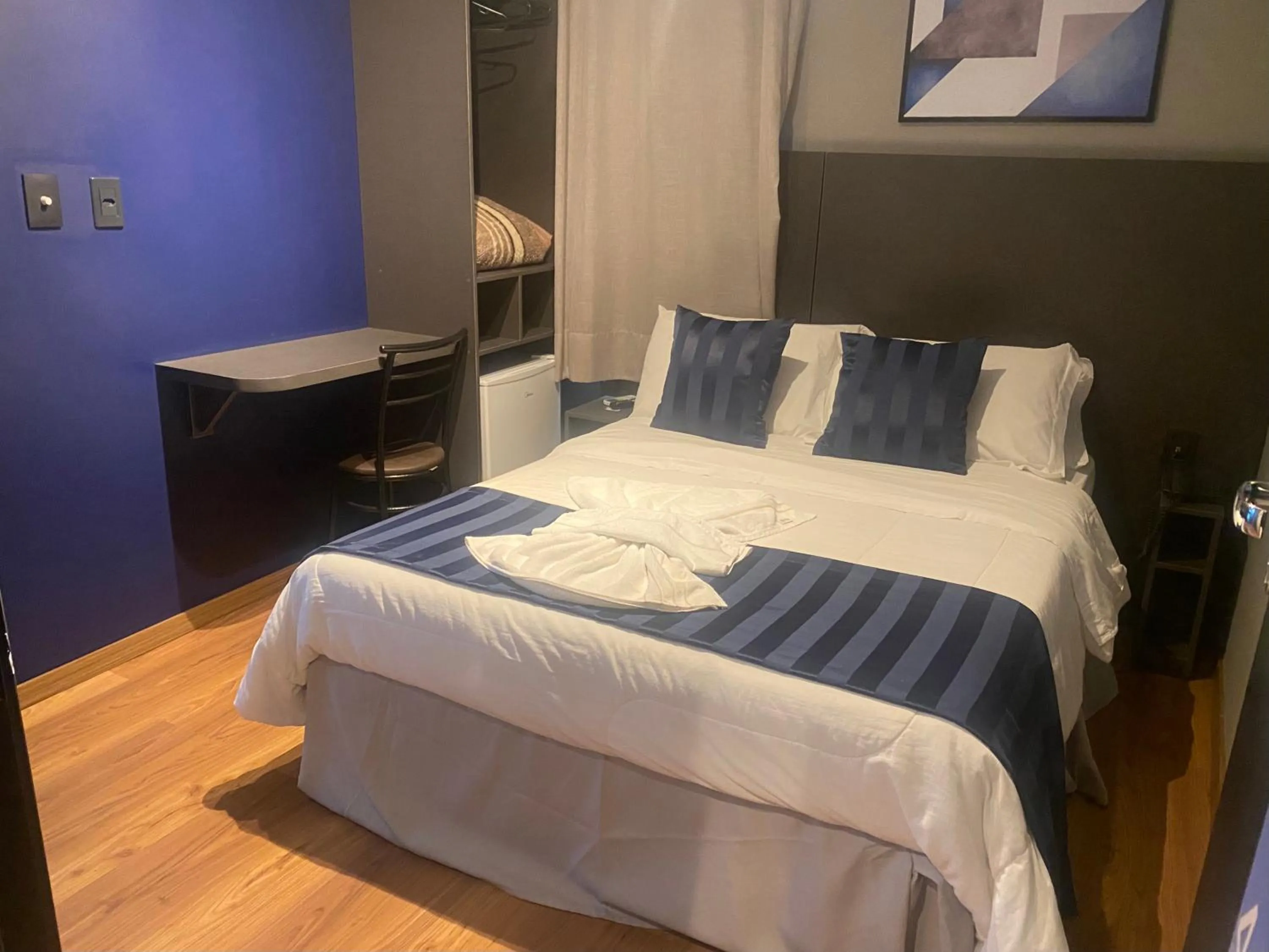 Bedroom, Bed in Mayná Hotel Prudentópolis Centro