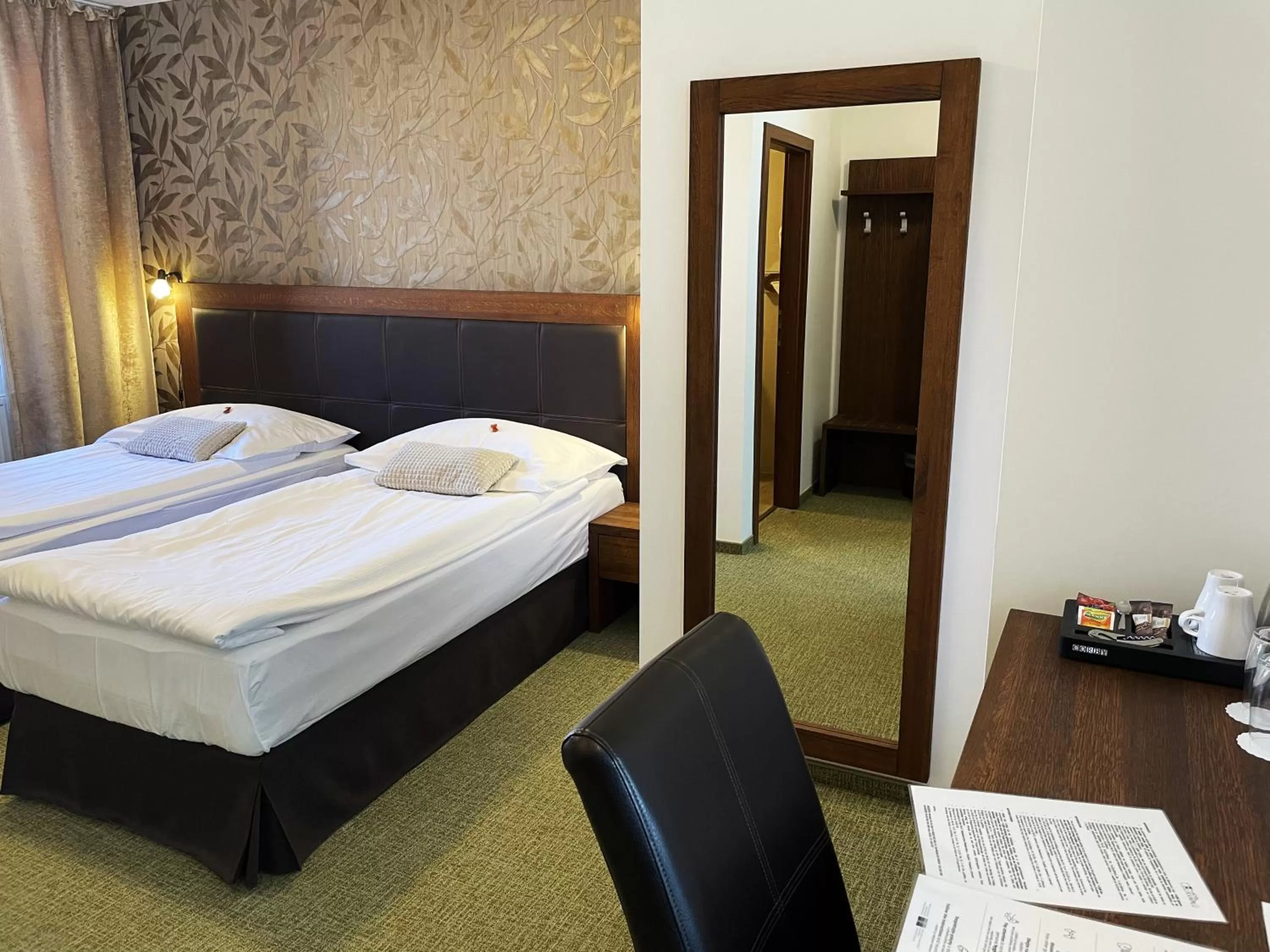 Bedroom, Bed in Hotel U Kvapilů