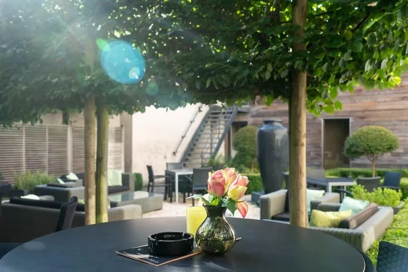 Balcony/Terrace in Flanders Hotel