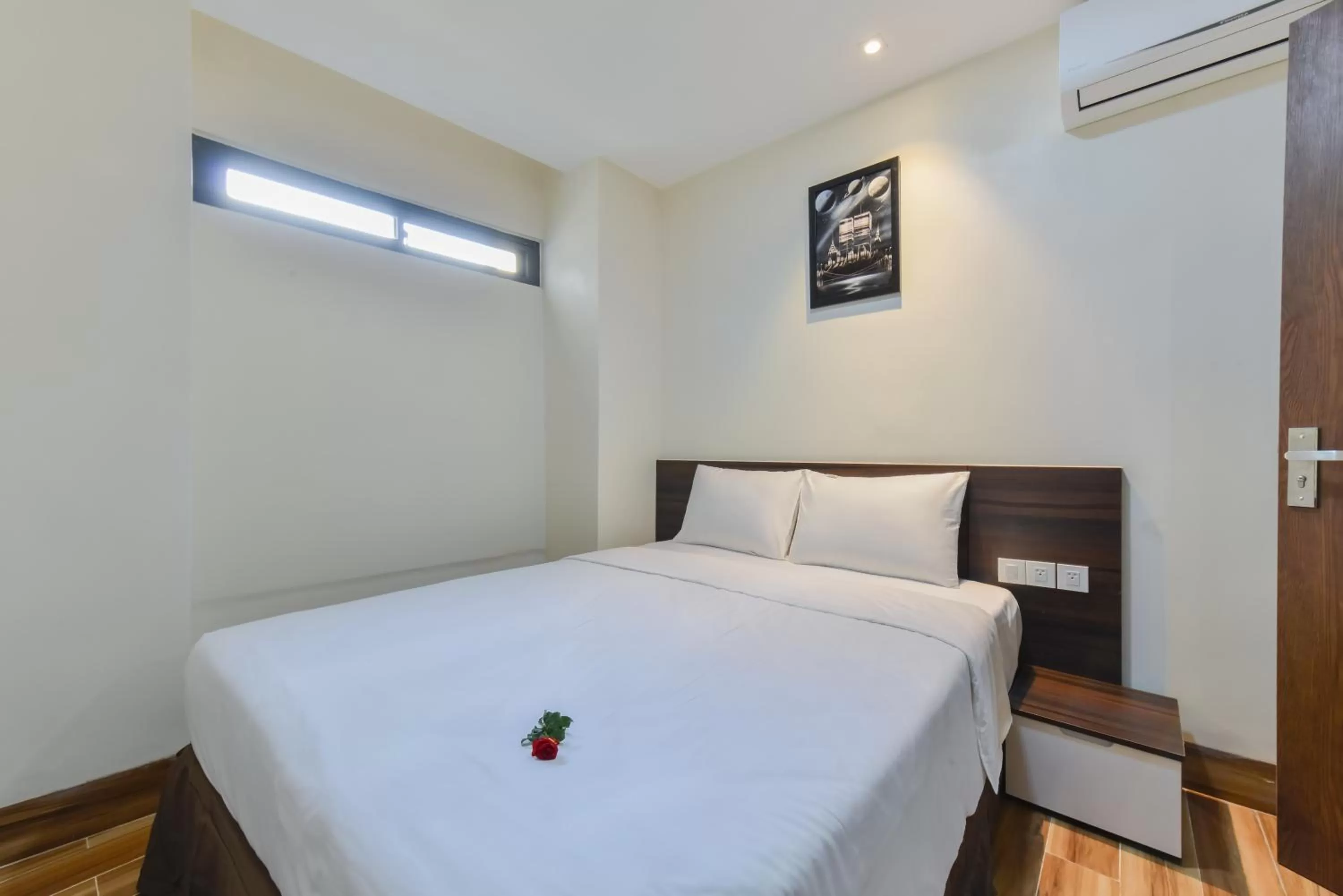 Bed in Yen Vang Hotel & Apartment Nha Trang