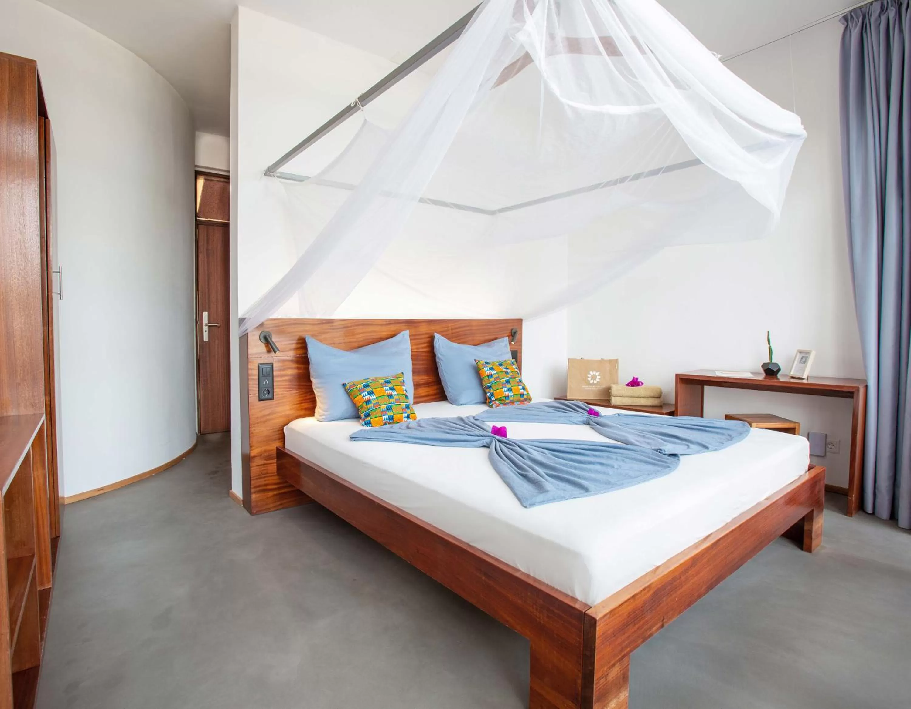 Balcony/Terrace, Bed in King Fisher Village Eco-Boutique Hotel