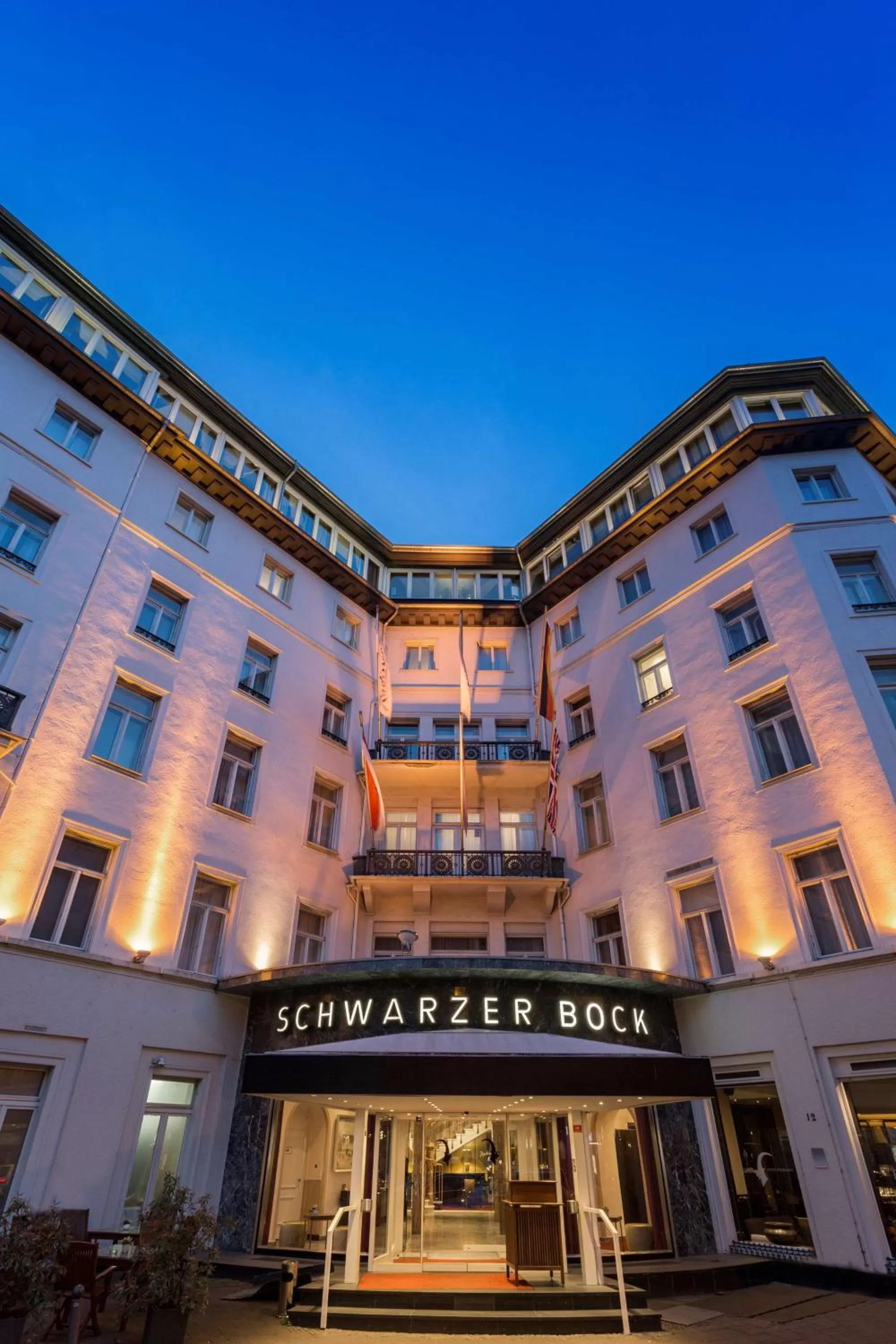 Property building in Radisson Blu Hotel Schwarzer Bock Wiesbaden